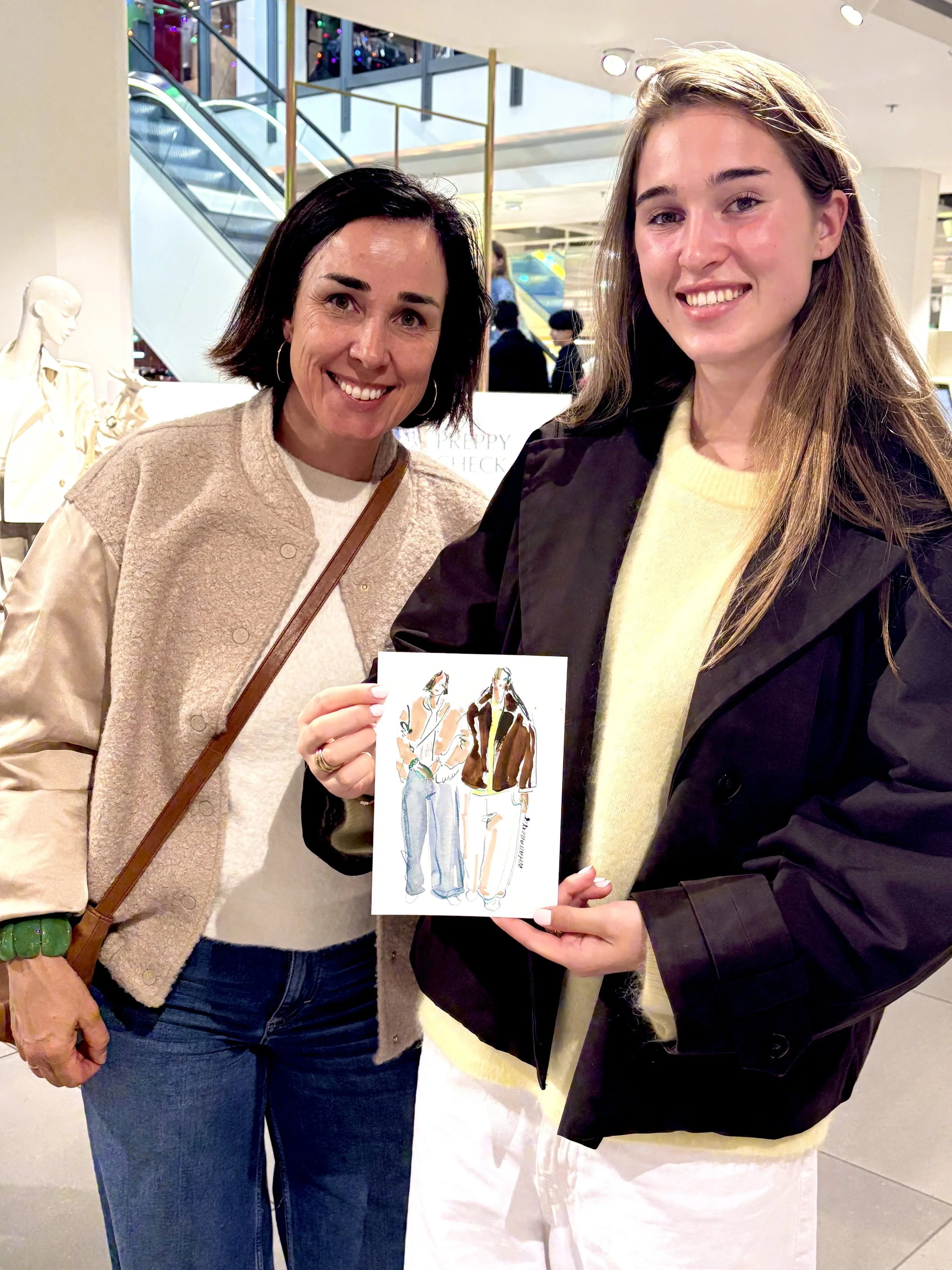 live illustration at events