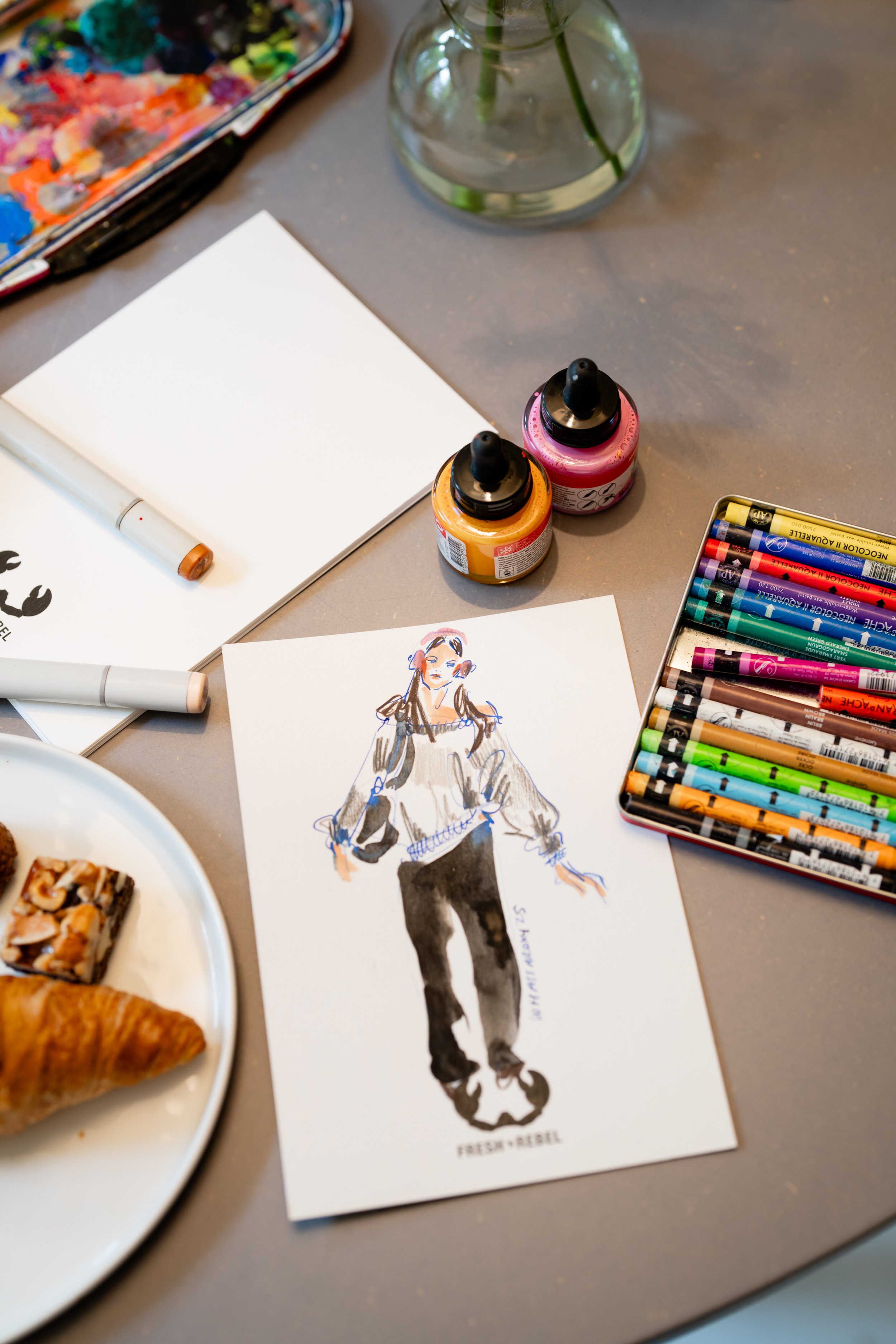 live illustration guests PR fresh n rebel