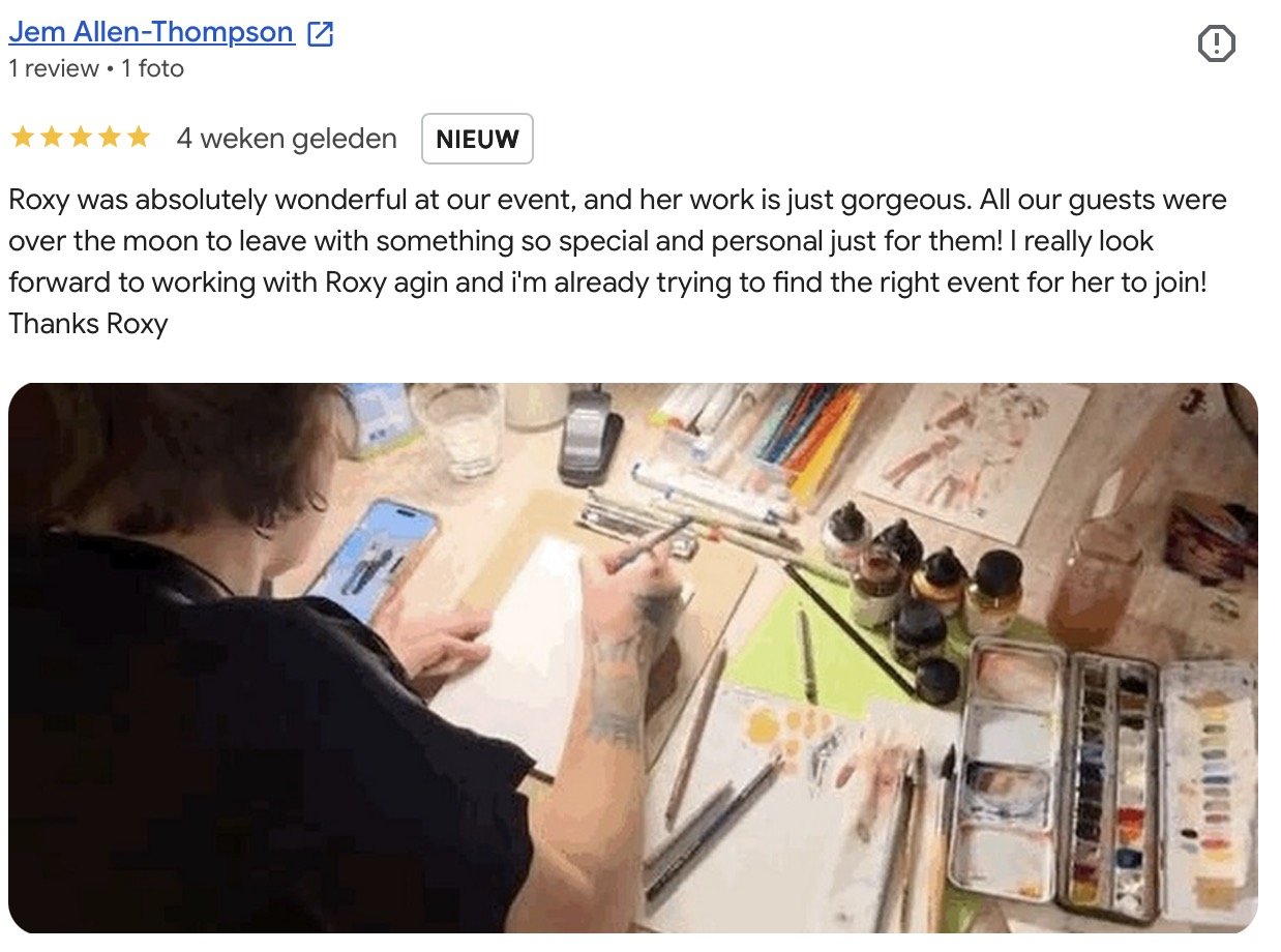 review live illustration