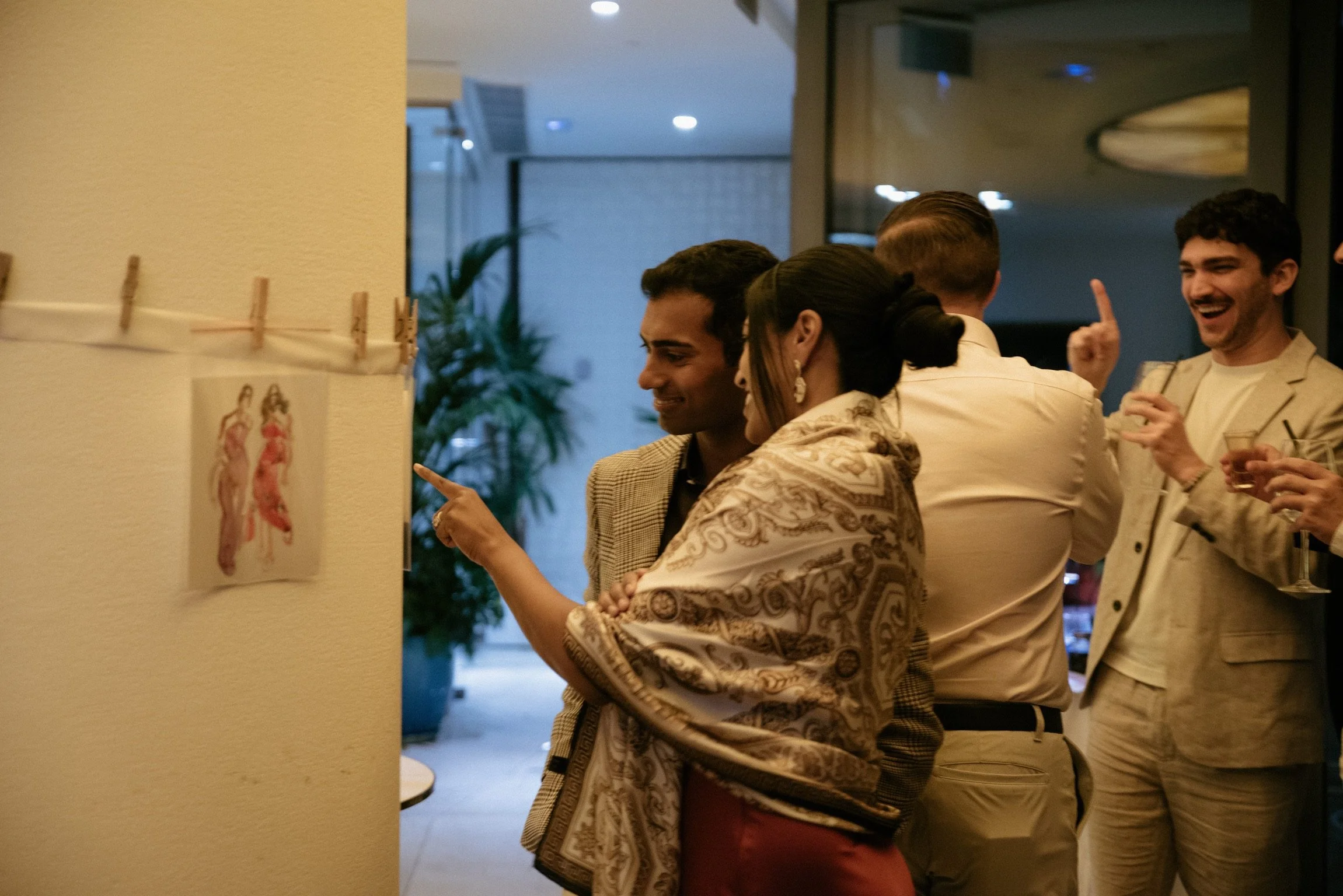 live illustrator weddings
