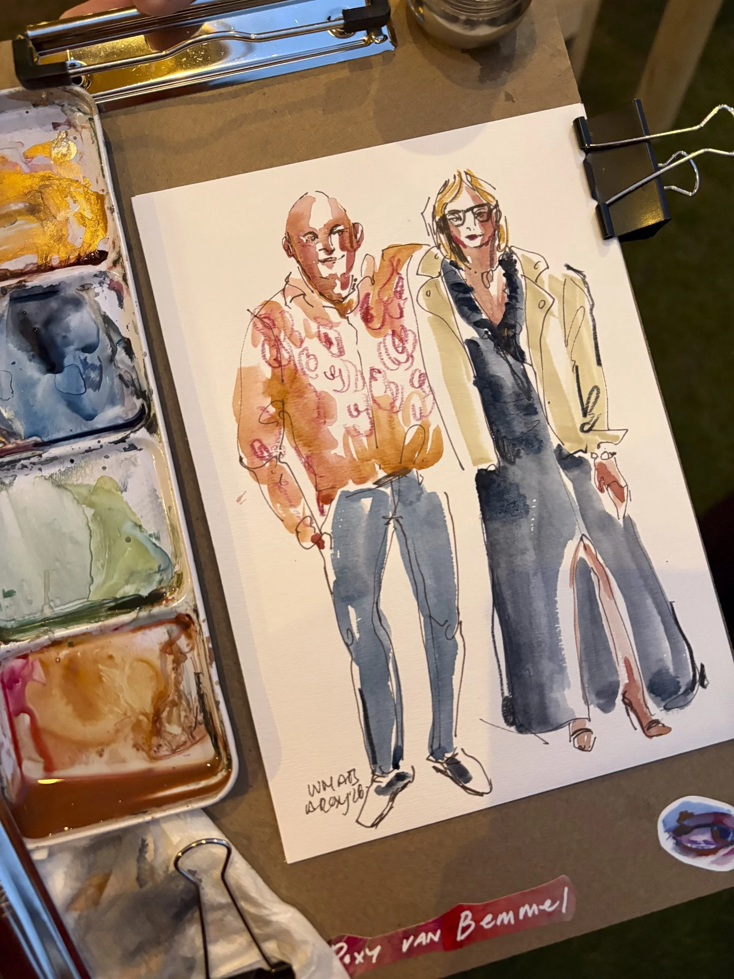 live illustration on events