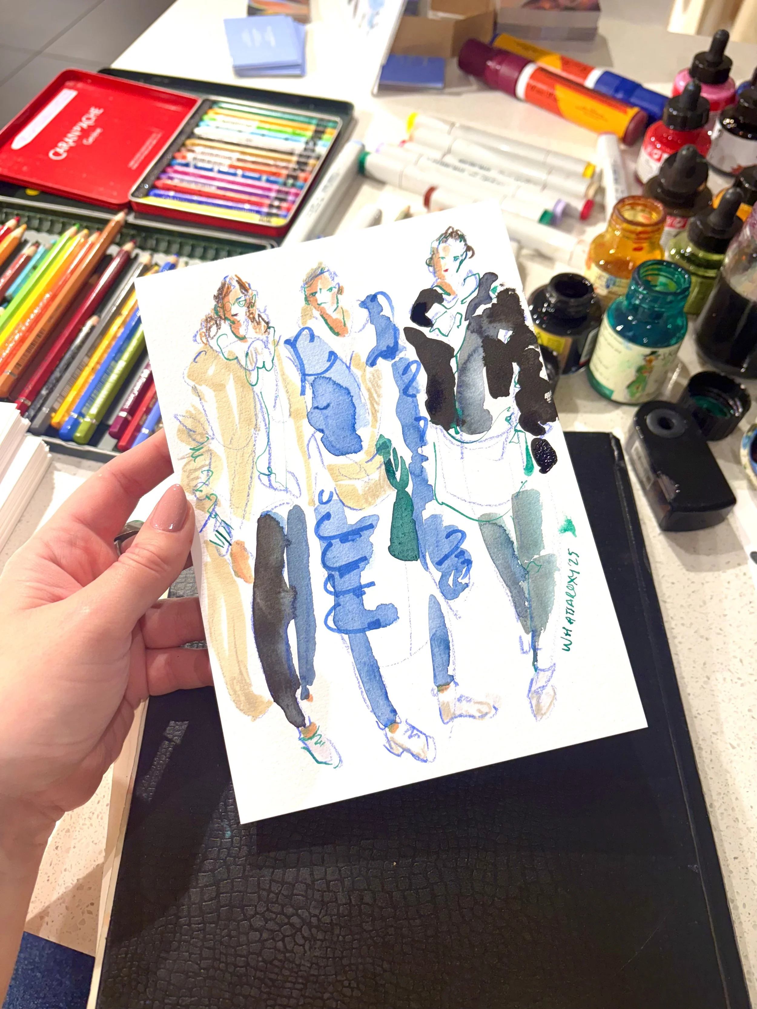 live illustratie voor bijenkorf