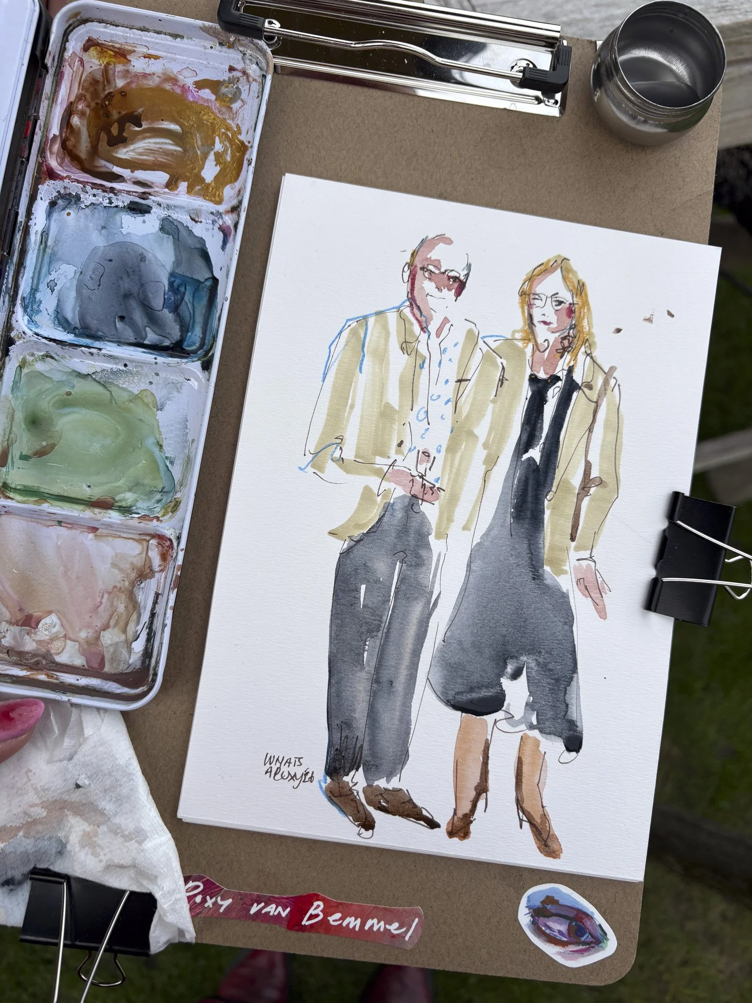 live illustration on events
