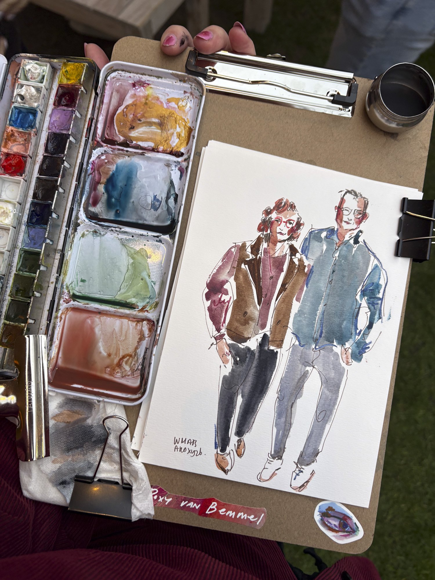 live illustration on events