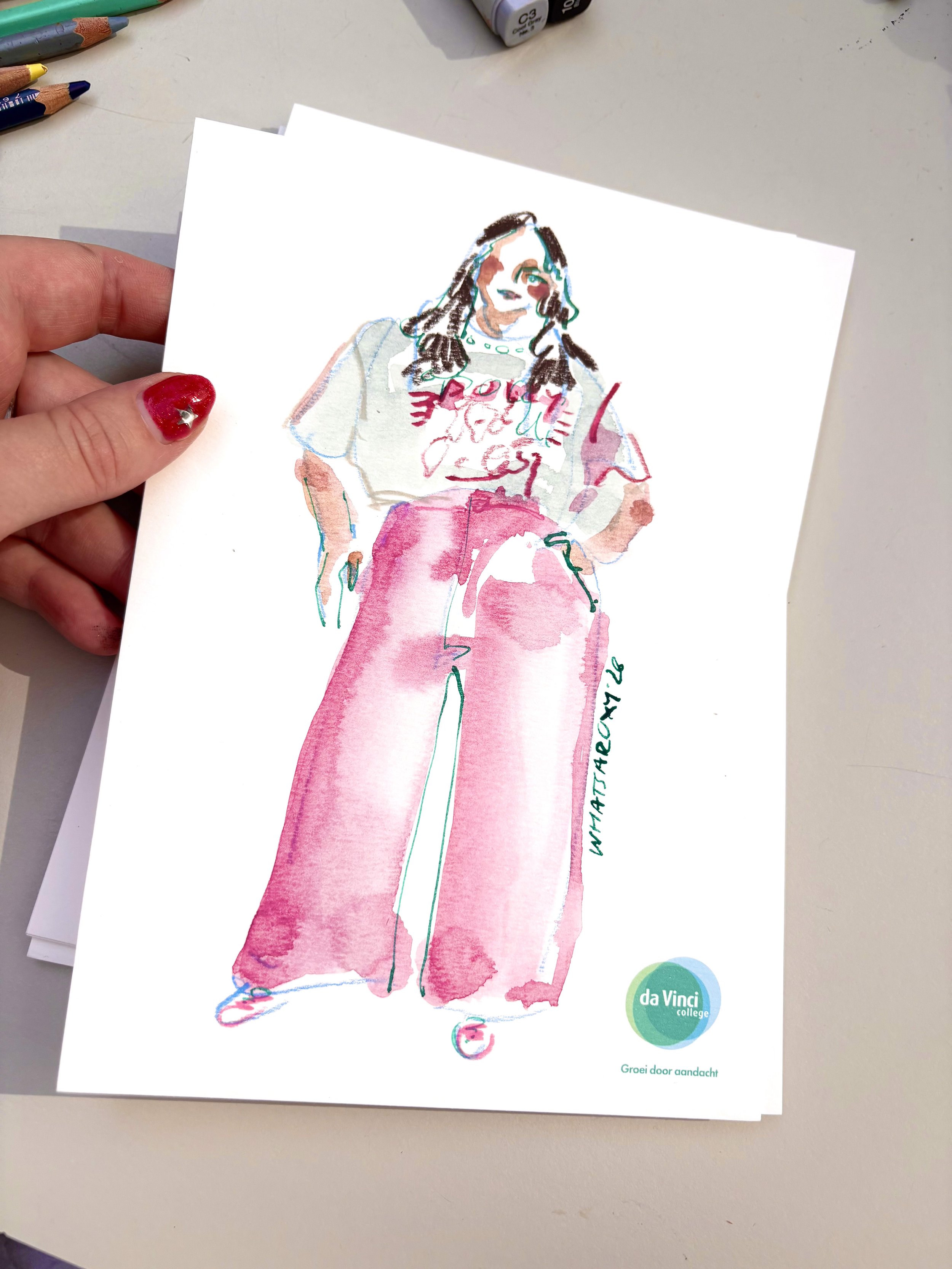 Live illustratie op evenementen