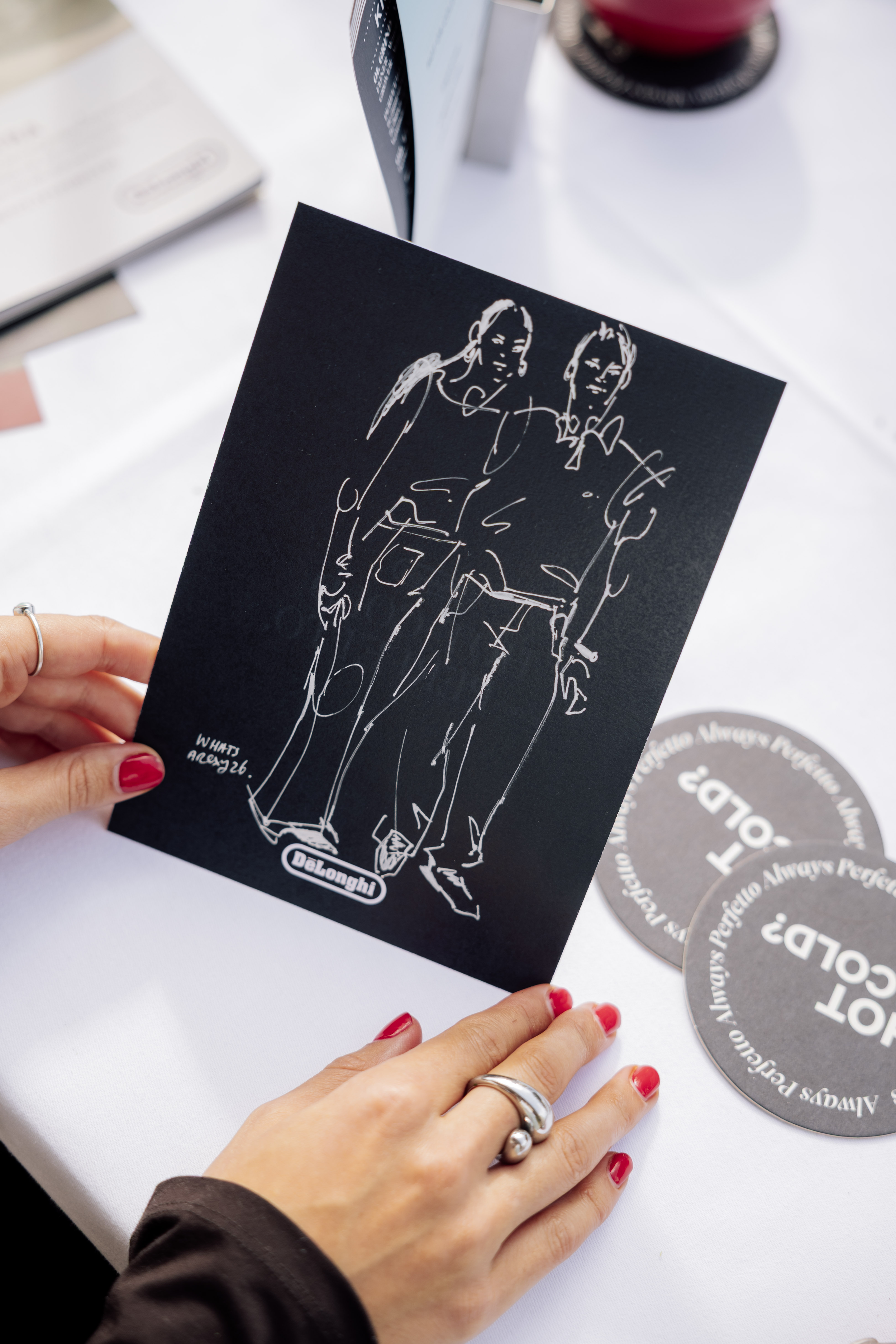 Live illustratie op evenementen |  photo Damon Rigter
