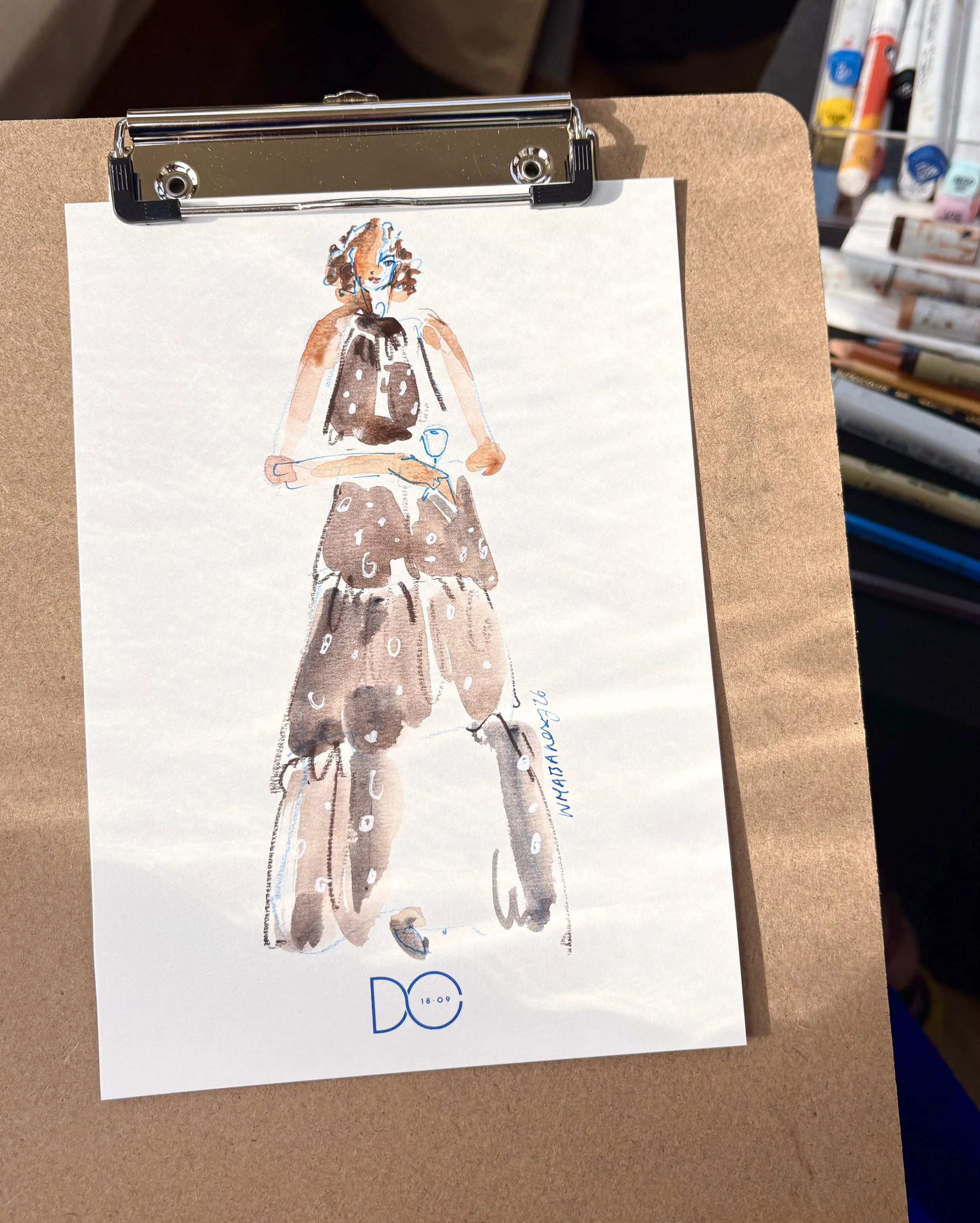 live illustrator weddings