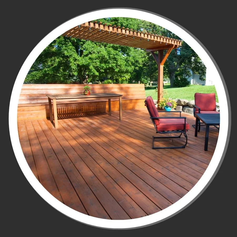 deck staining albany