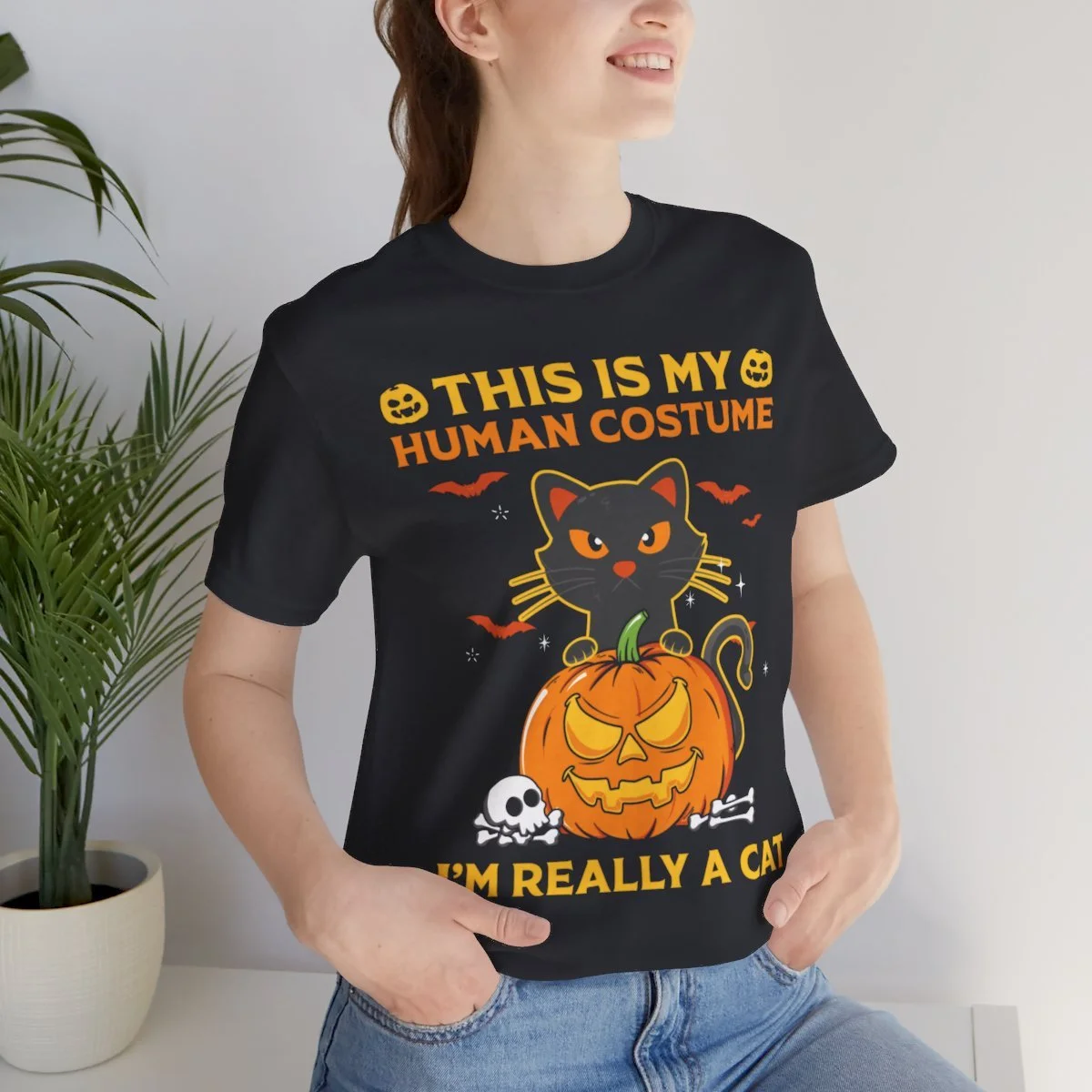 This is my human costume; I'm really a cat