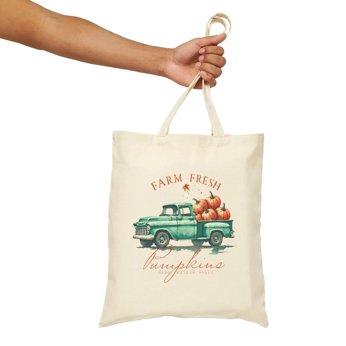 Farm Fresh Pumpkins 15 x 16 Tote Bag