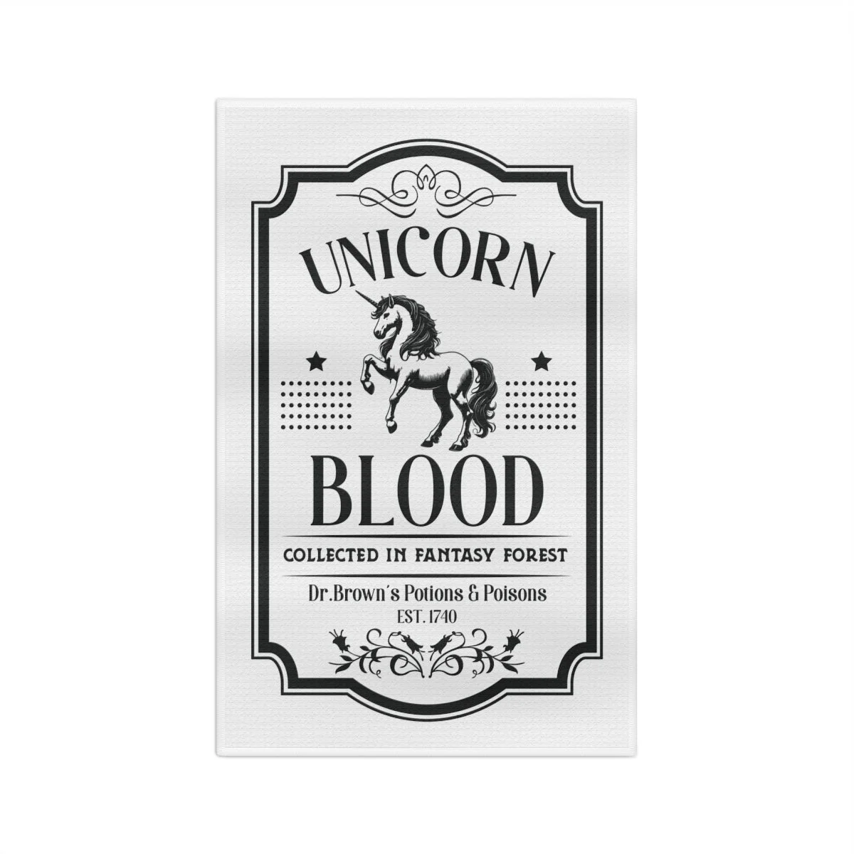 Unicorn Blood- tea towel