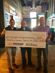 We're Donating $1,810 to Partnership