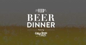 FEED's Oskar Blues Beer Dinner