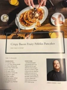 A Brunch Worth Waking Up: Crispy Bacon Fruity Pebble Pancakes