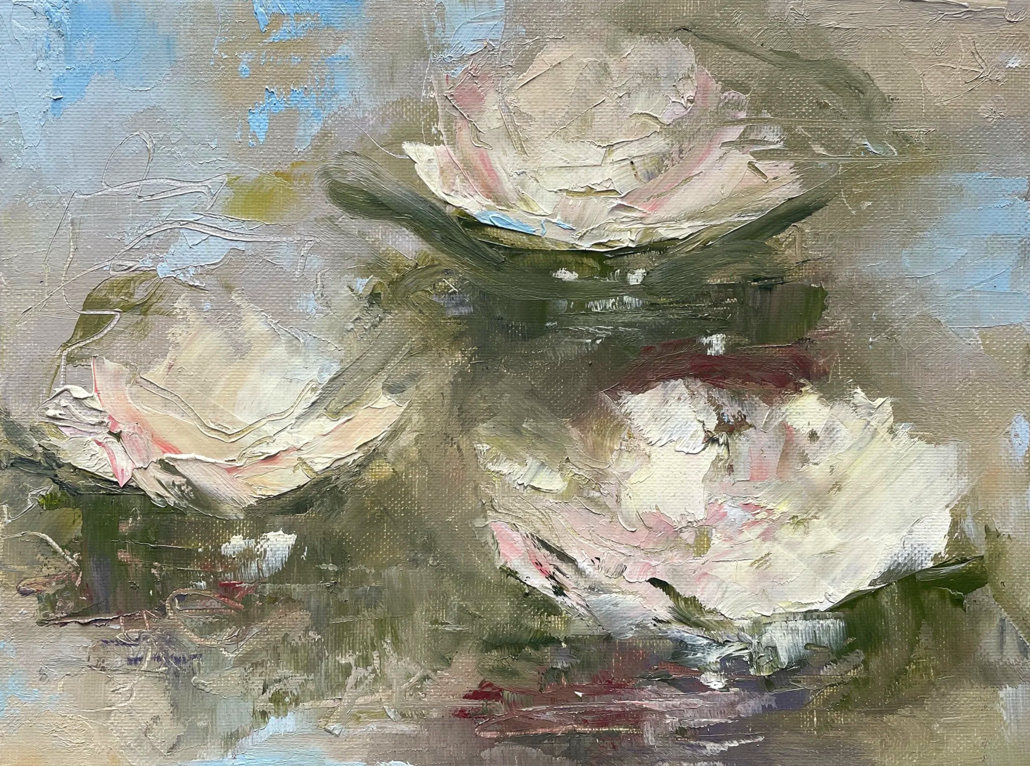 “Untitled 1” |  Oil on canvas by Carrie Dennis