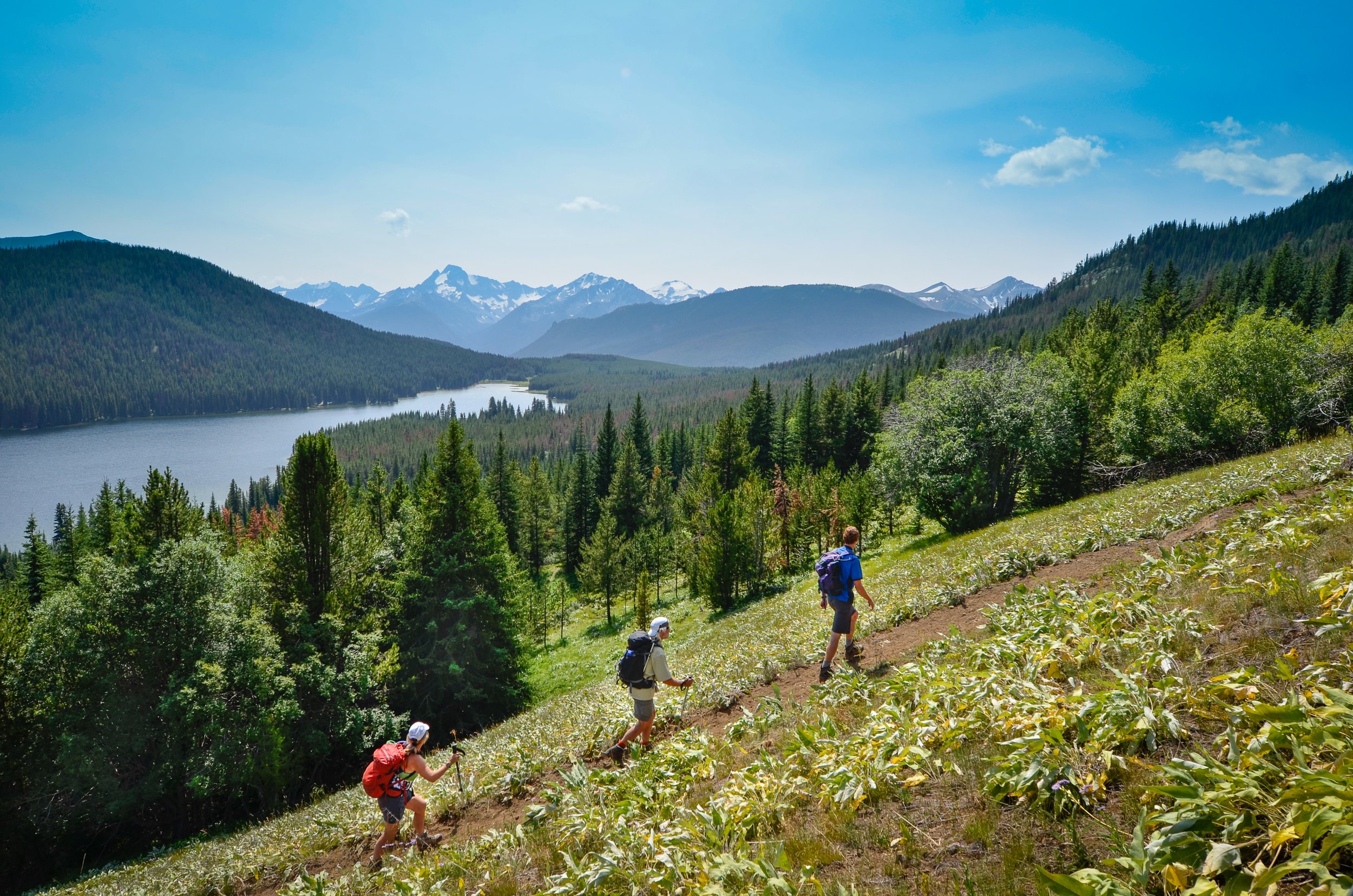 PC Andrew Doran- Hiking around Spruce Lake, close to Spruce Camp.jpg