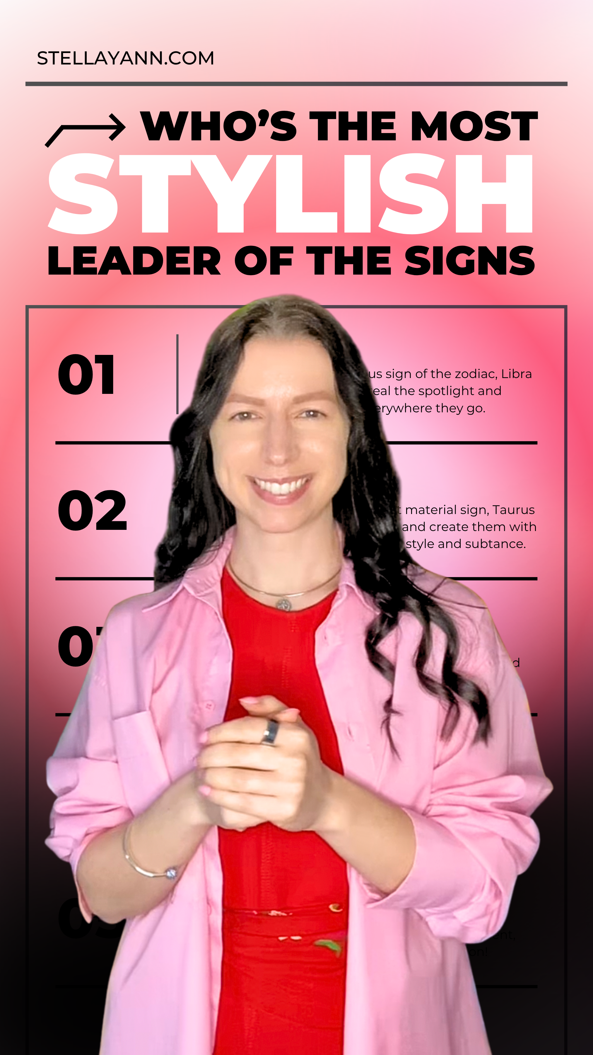 The Most Stylish Sign of the Zodiac &amp; Top 5 Stylish Leaders