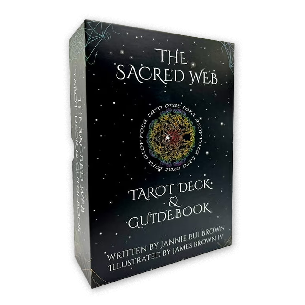 Book a Tarot or Oracle reading with Stella Yann. Start with The Sacred Web Tarot!