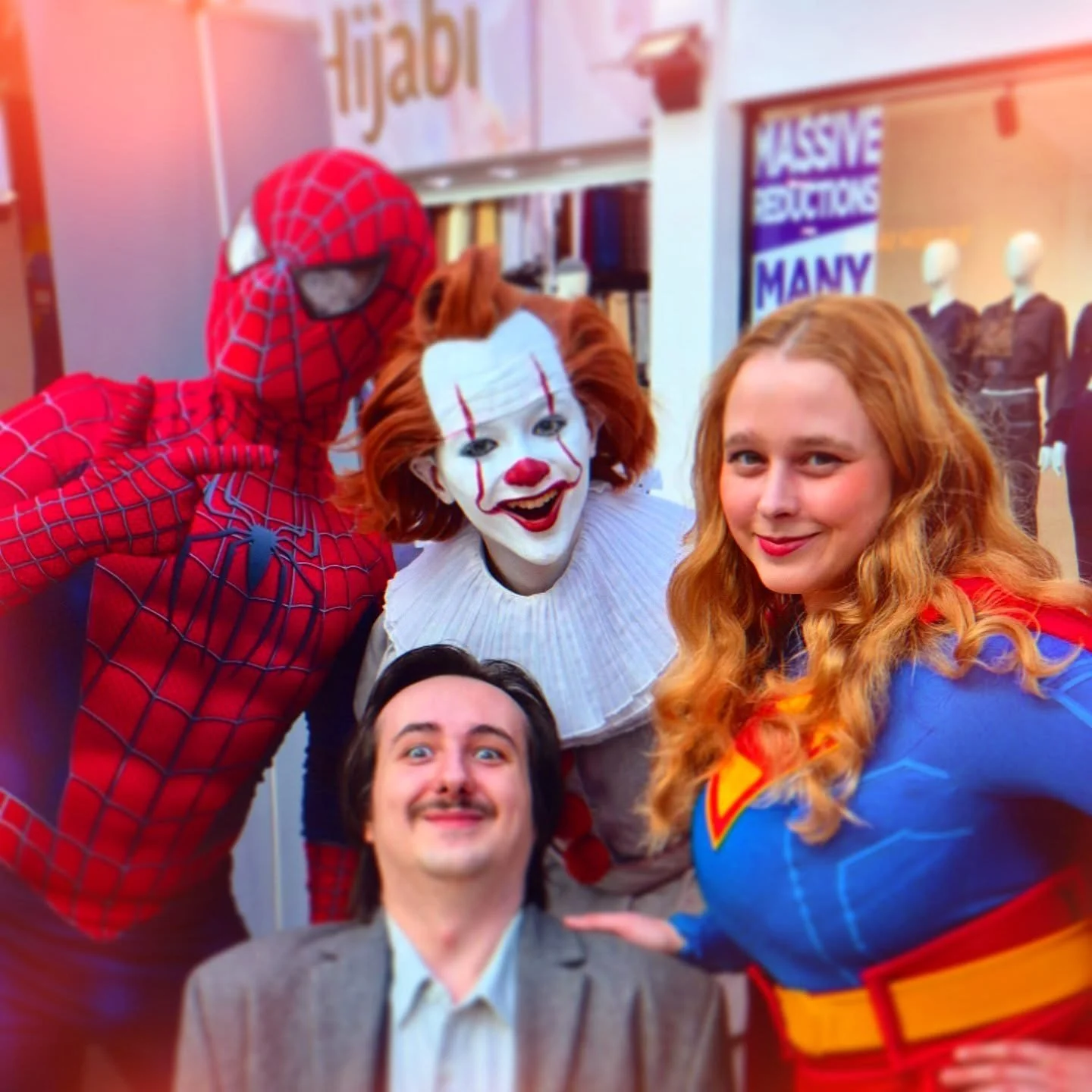 Surrounded by heroes, solving murders and the pending release of F&ouml;rfall, the Swedish edition of Decay - out in bookstores soon! (And available in Waterstones for the UK). Happy Halloween 2025.

#halloween2025 #halloweenbooks #DDLSmith