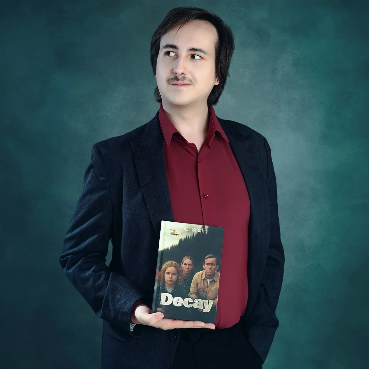 Press shoot for the new eco-horror novel Decay, available from October 10th.. not long to go!!

#NewBookRelease #HorrorBooks #IndieBooks