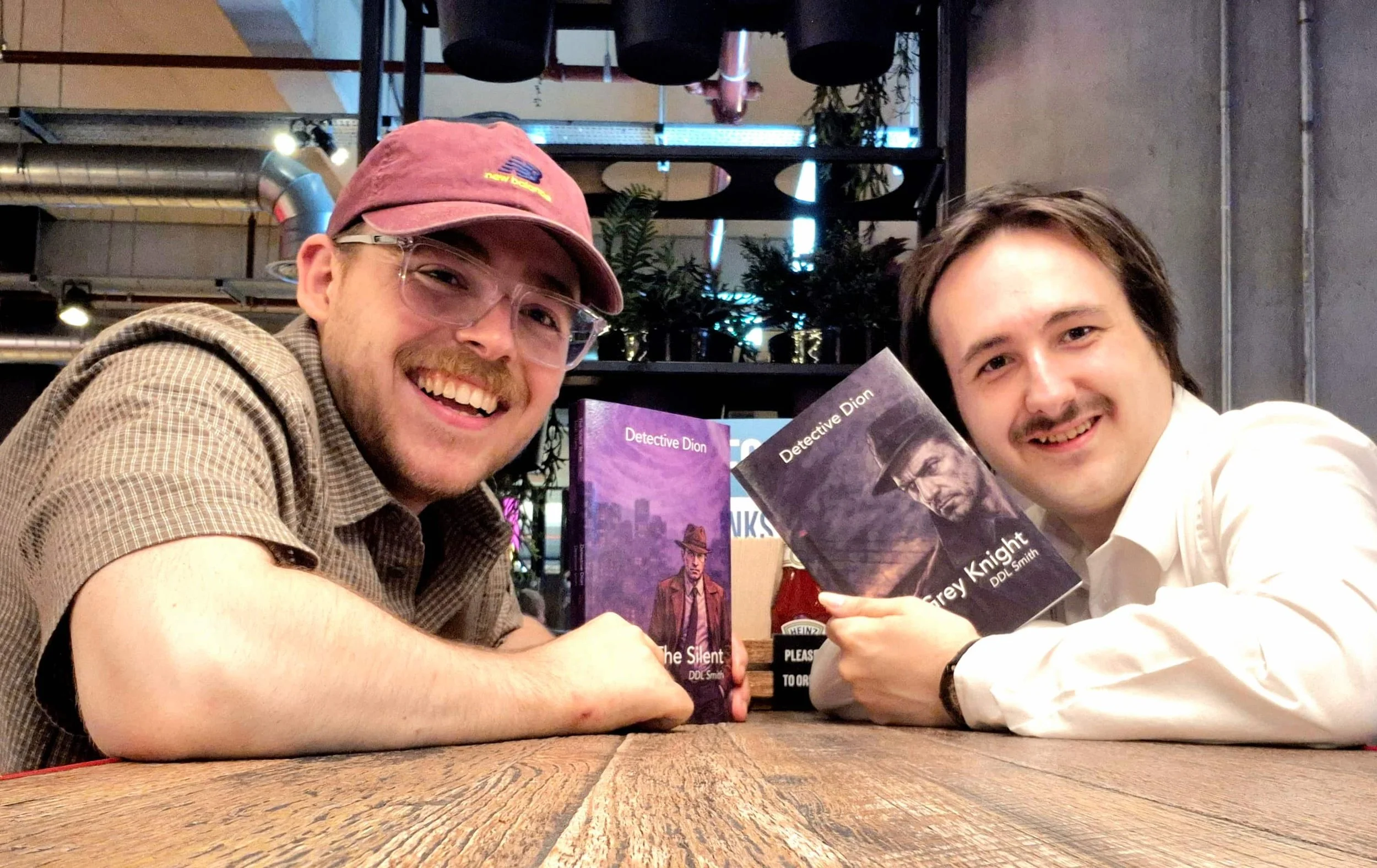 An Author and a Voice Actor Walk Into a Bar