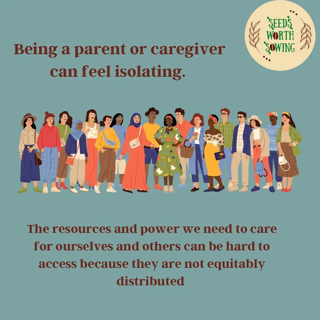 It can feel isolating being a parent or caregiver. Join us as we learn, grow, and create new networks of care together in the Twin Cities and beyond. Become a monthly donor today!

#communitywork #communitycare #mutualaid #twincitiesmutualaid #abolit