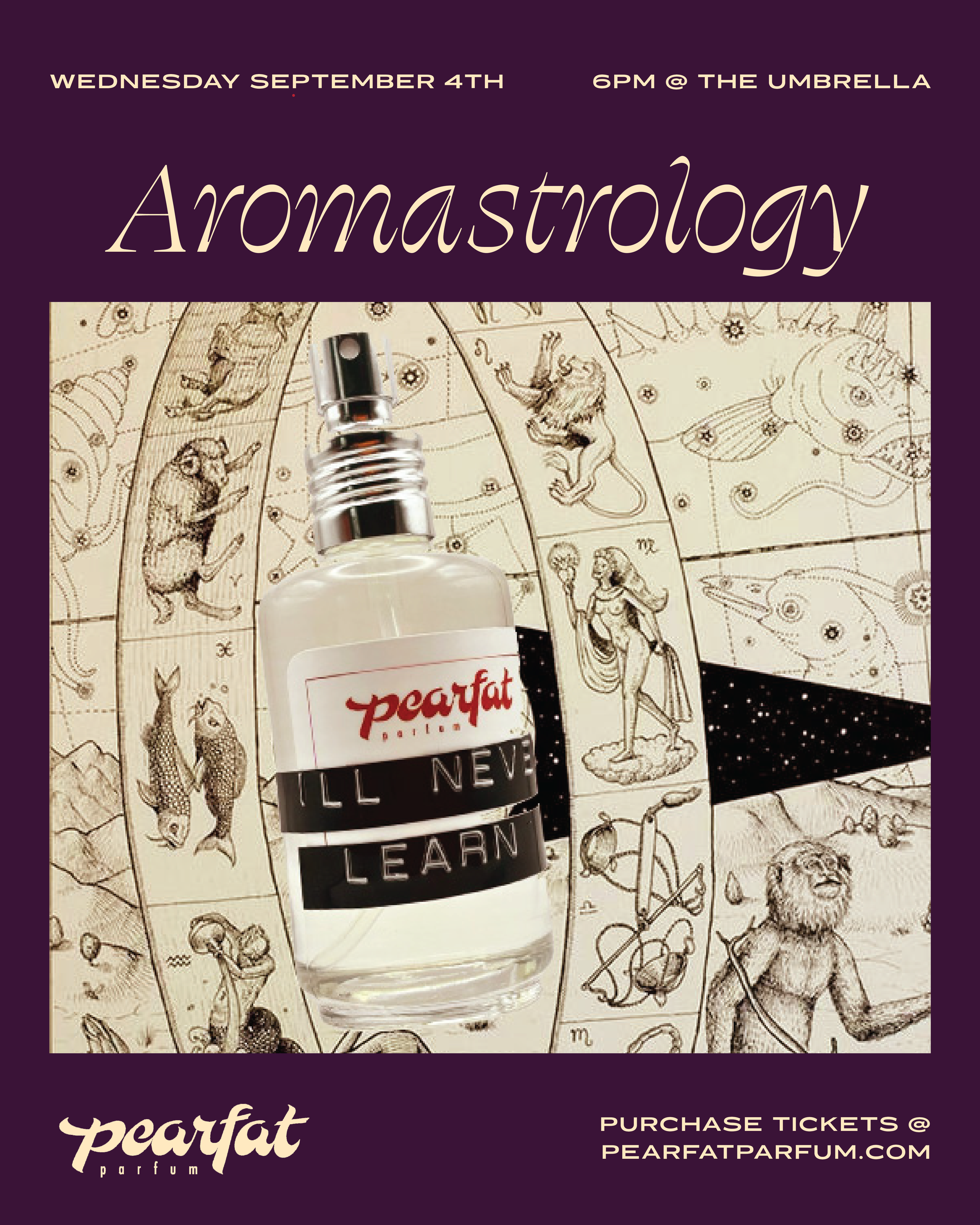 Aromastrology Perfumery Workshop - September 4th - The Umbrella Vintage