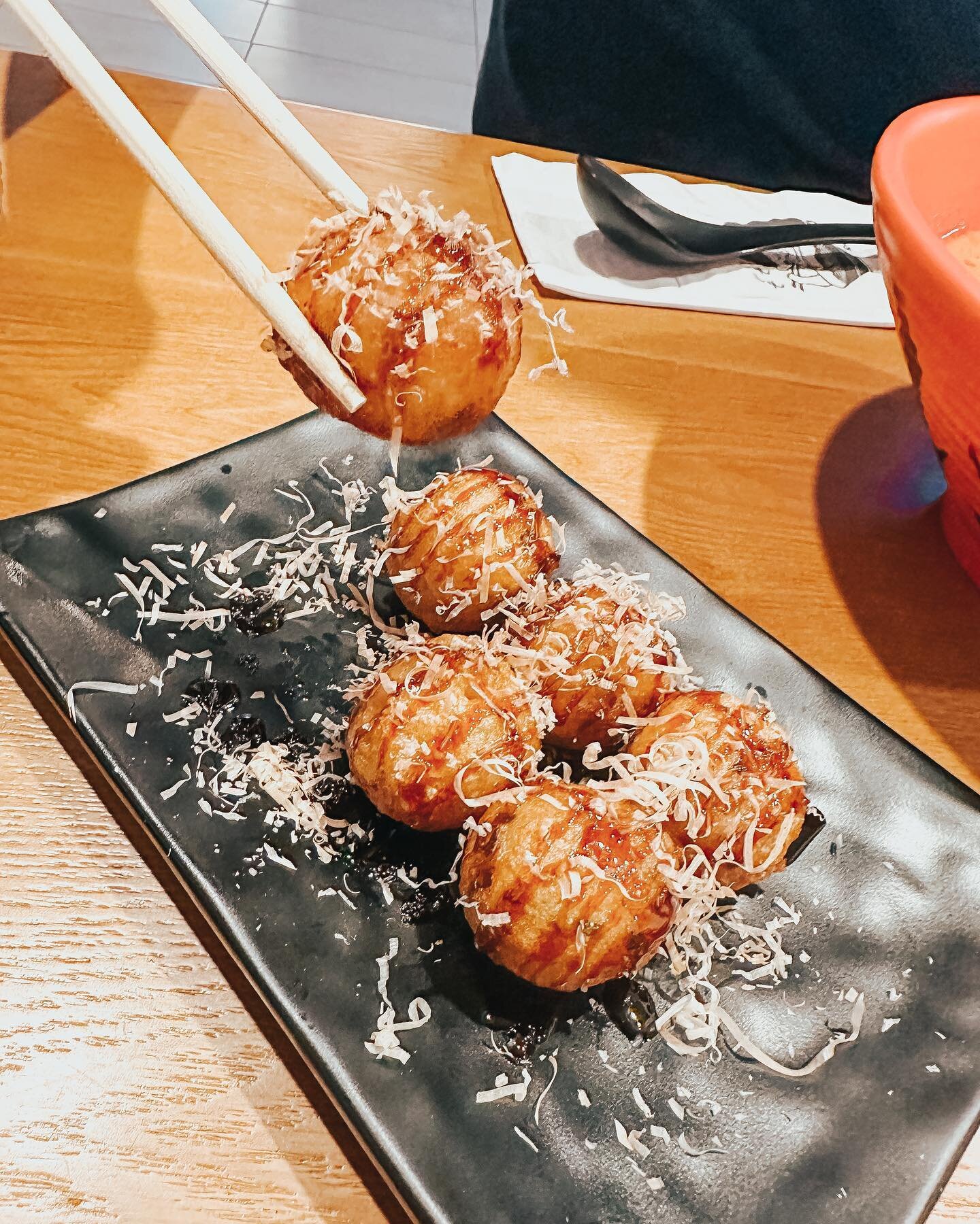 Our Takoyaki is a hit with our customers! Some described it as a delicious ball of heaven 😇 We love that description! 

Give this and our other menu items a try when you stop by! Find a location near you by clicking the link in our bio! 

#takoyaki 