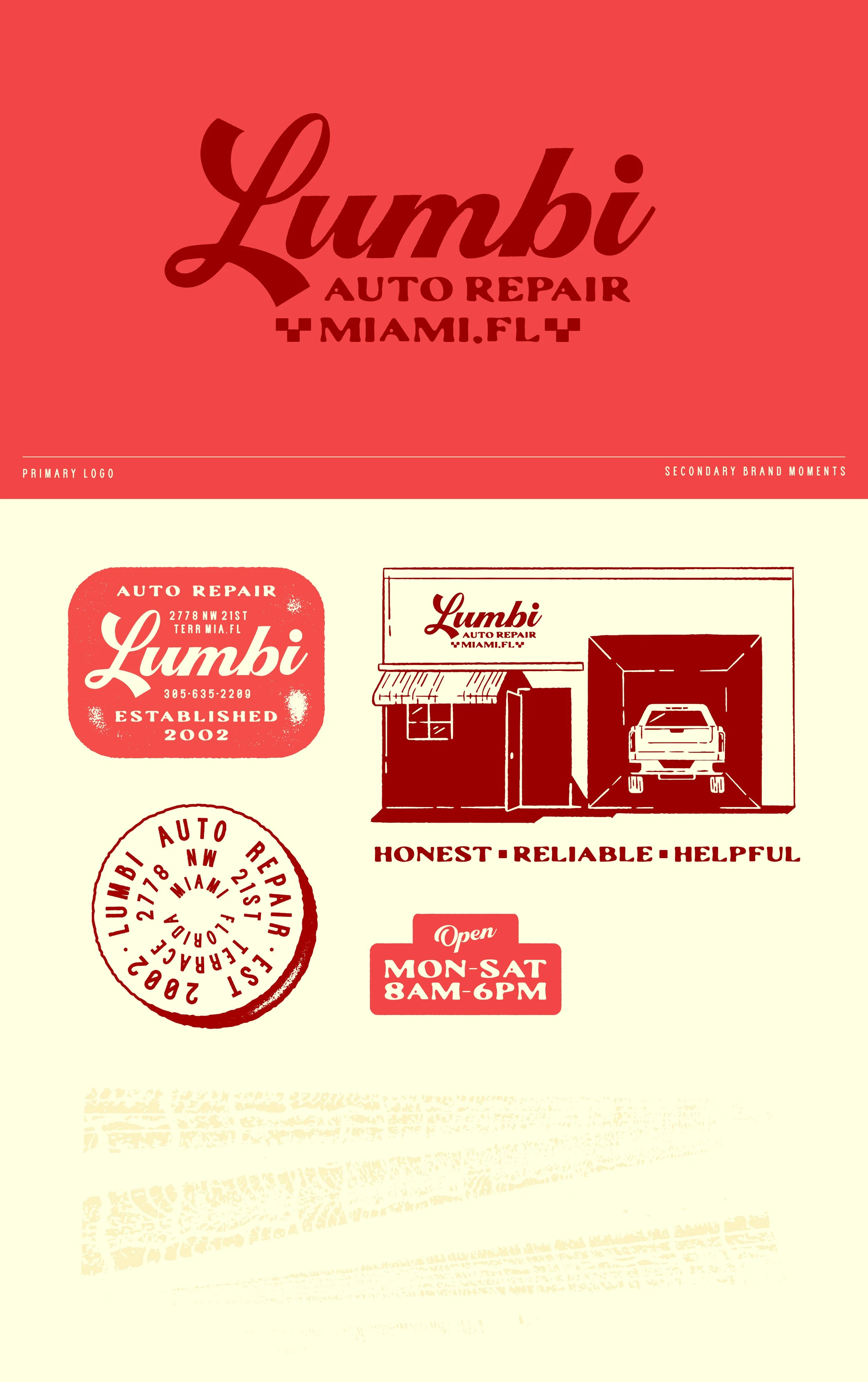 Lumbi Auto Rebrand — Maria Lumbi