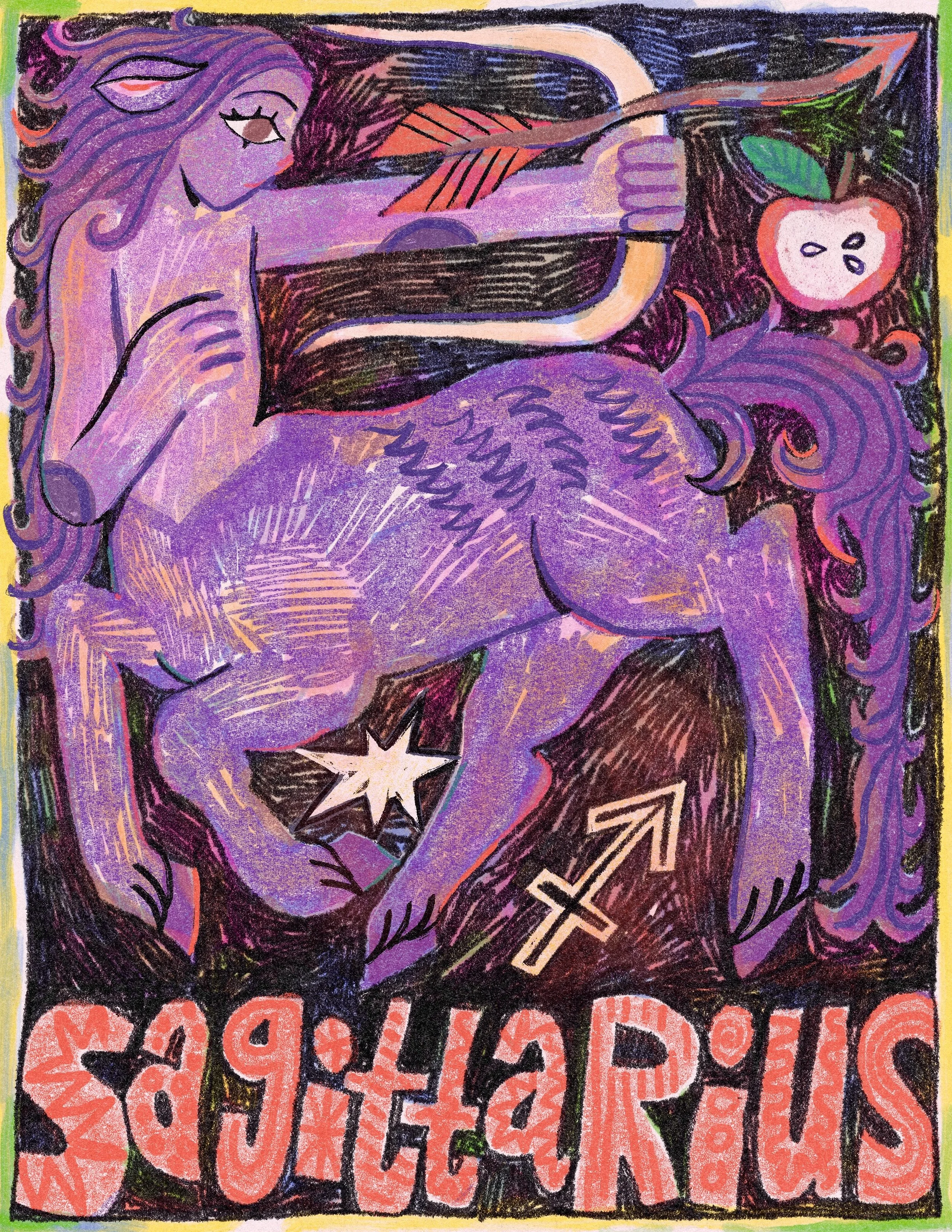 LIMITED EDITION SAGITTARIUS PRINT