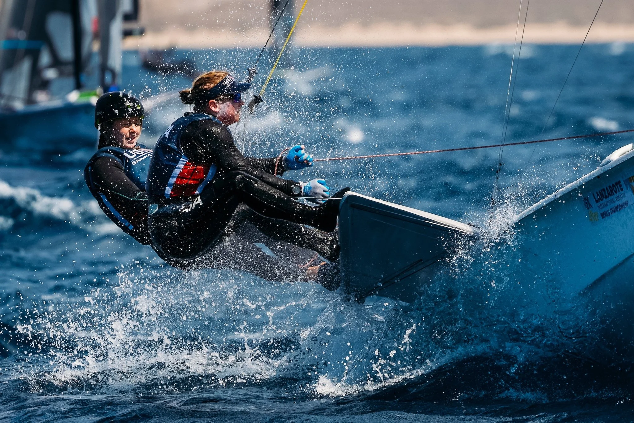 CONGRATULATIONS! Roble/Shea Confirmed to Represent the USA in the 49erFX Class at the 2024 Summer Olympics