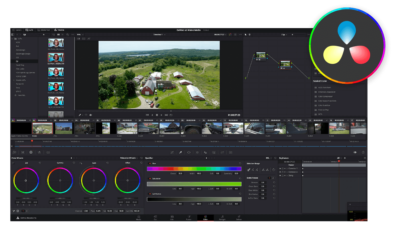 DaVinci Resolve Coloring Interface.png