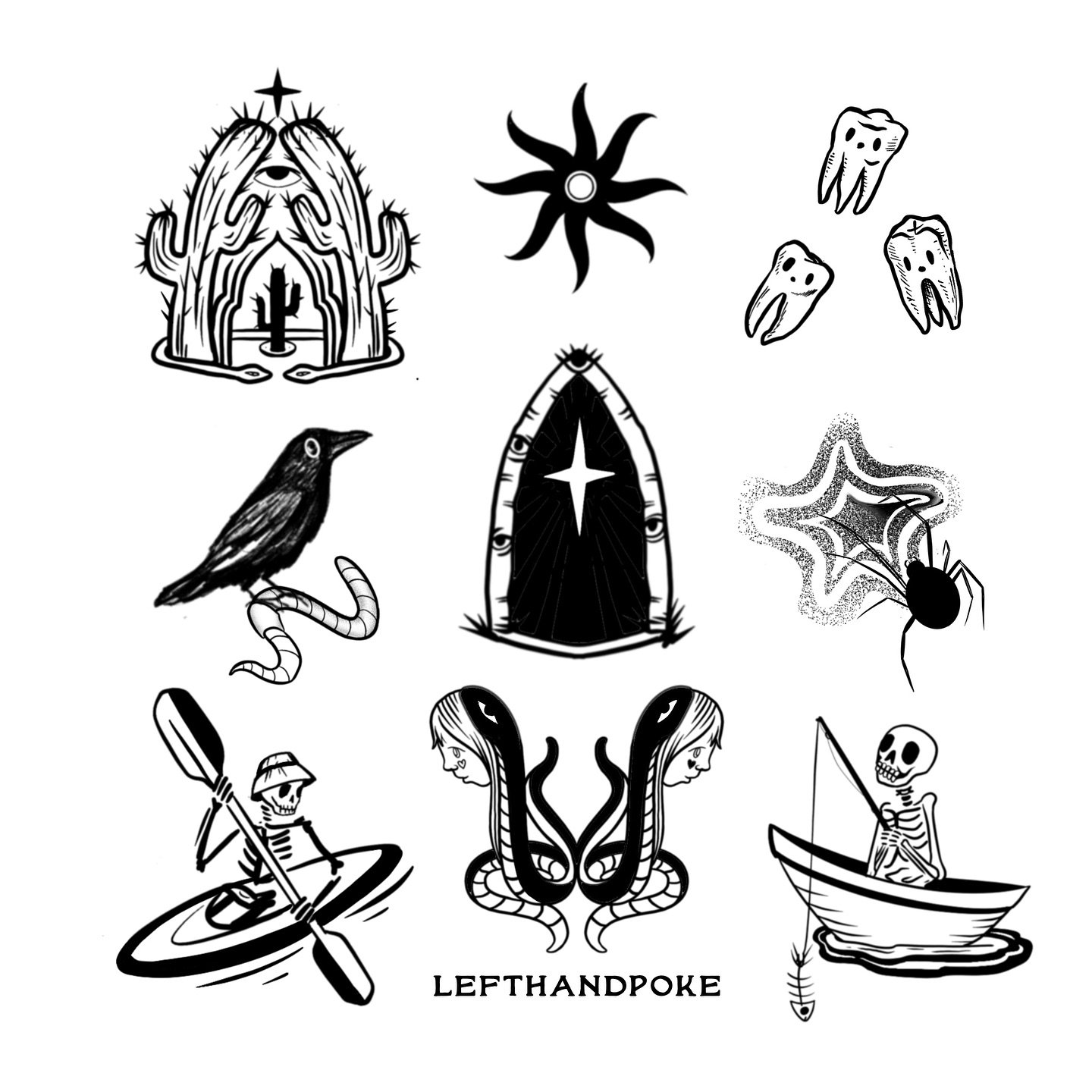 Available 🖤👻
Booking now 
Lefthandpoketattoo@gmail.com or link in bio