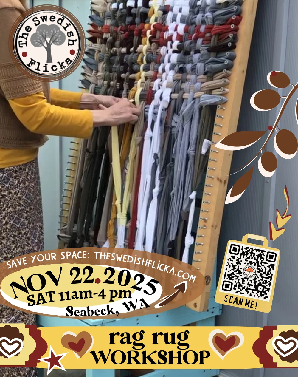 Rag Rug workshop (library) — Community & Event Center