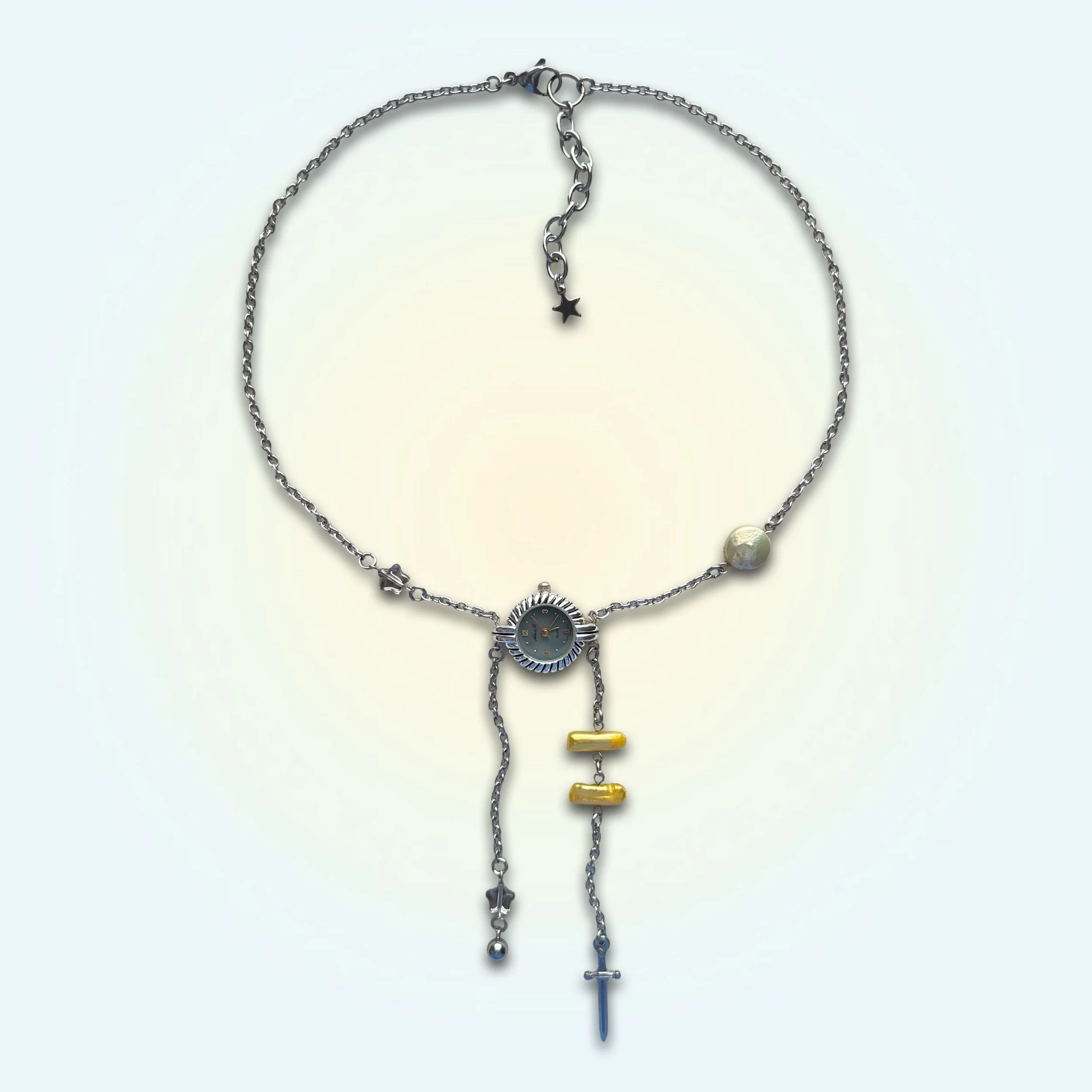 knight watch necklace