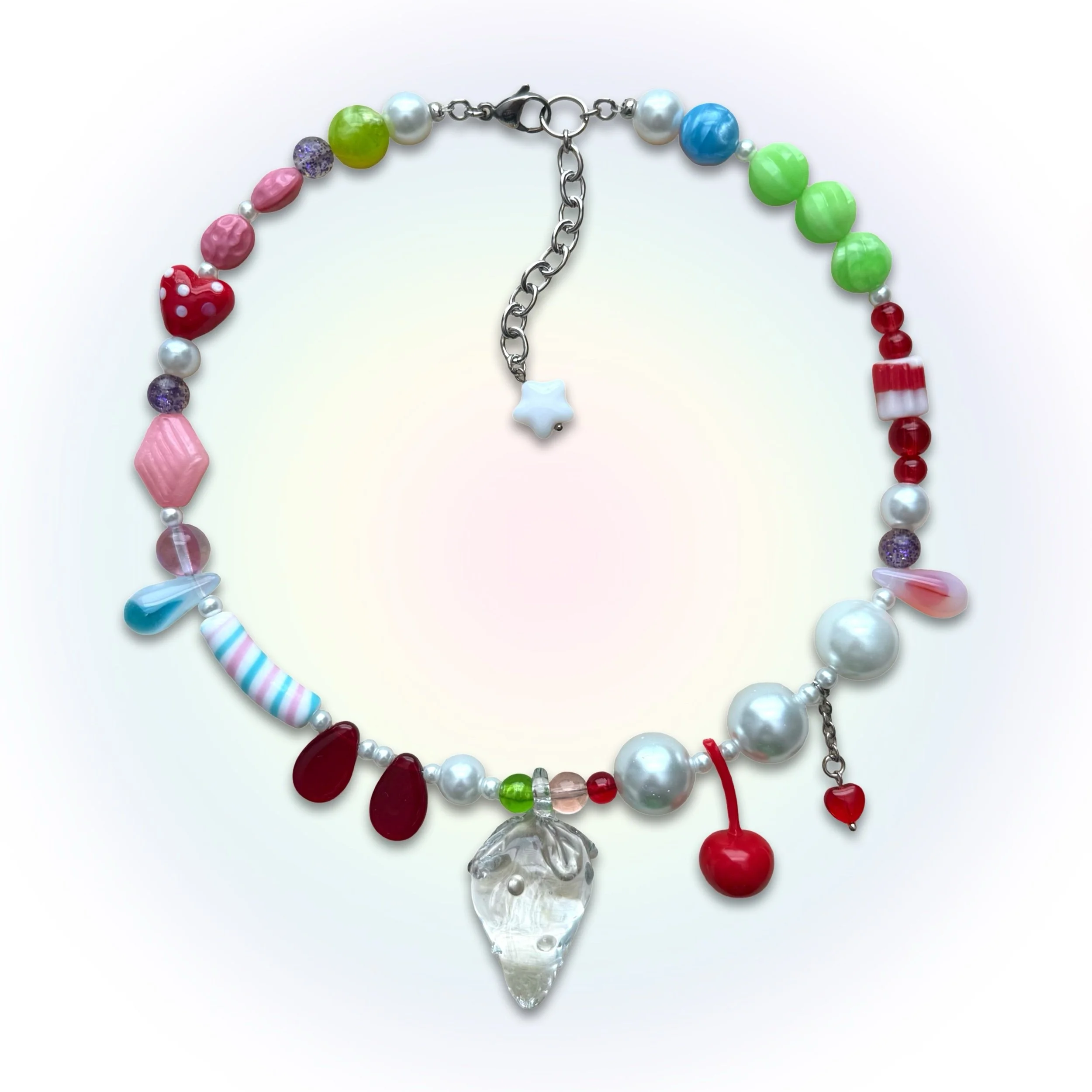 sugar coated necklace