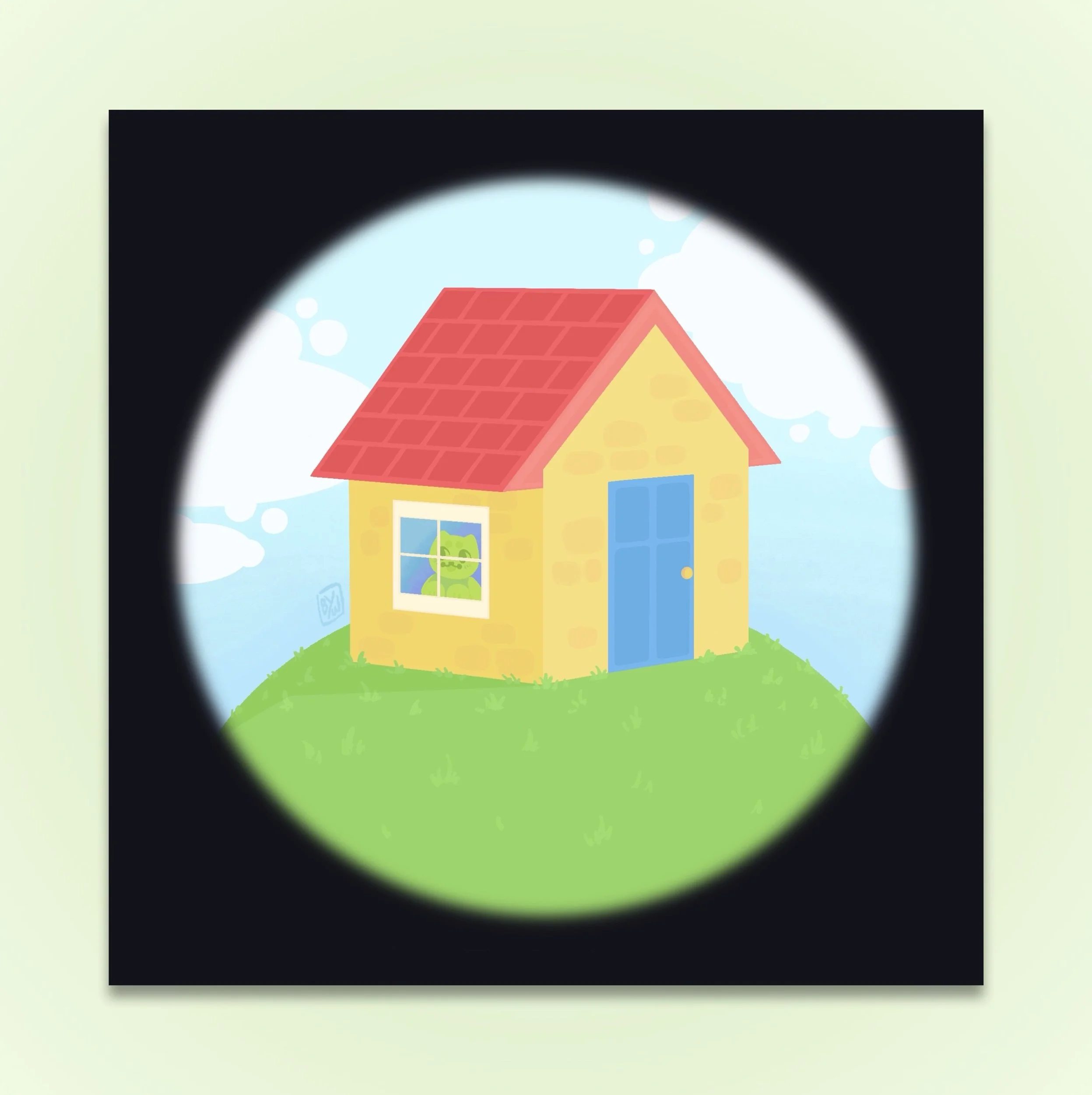 this isn't my home art print