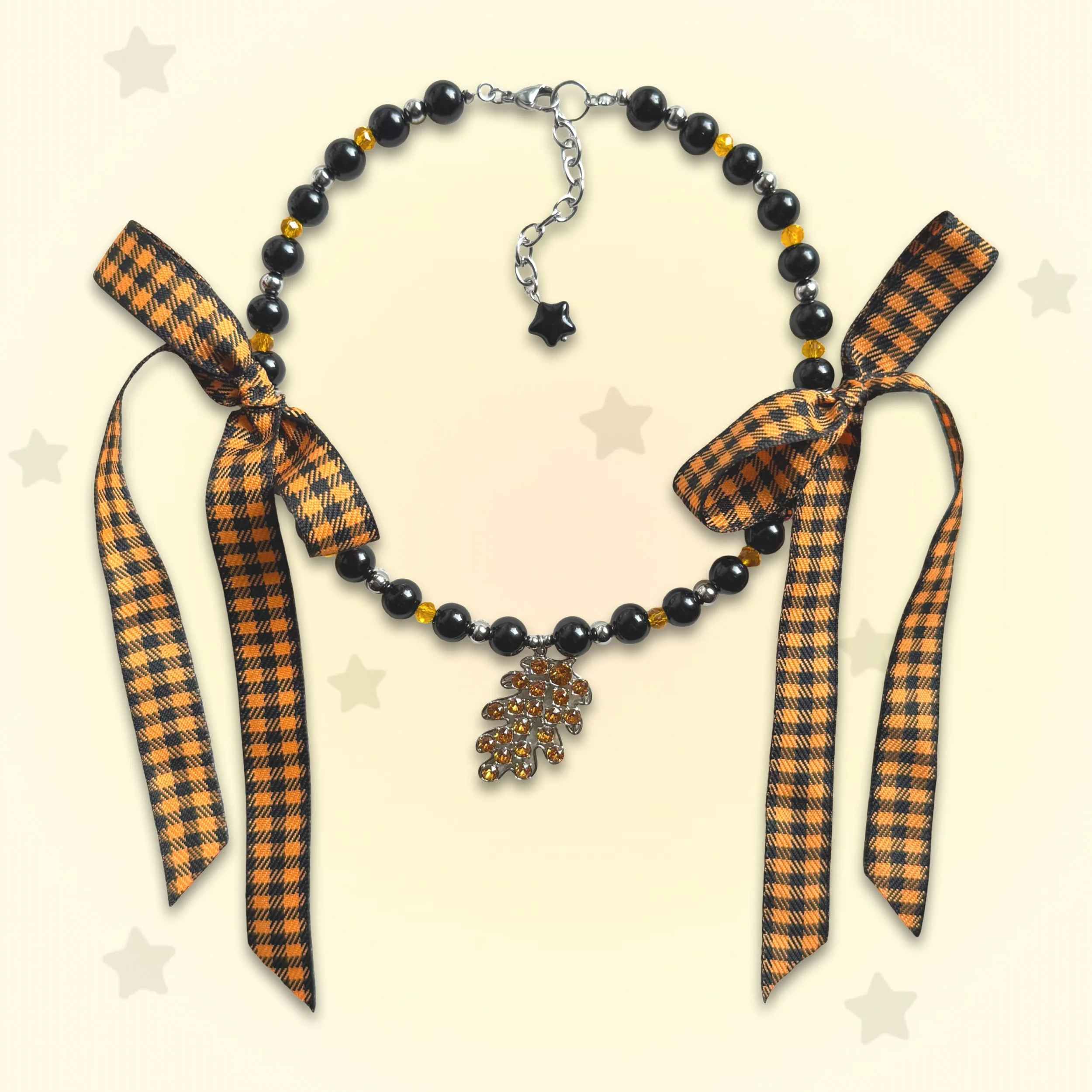 falling leaves necklace