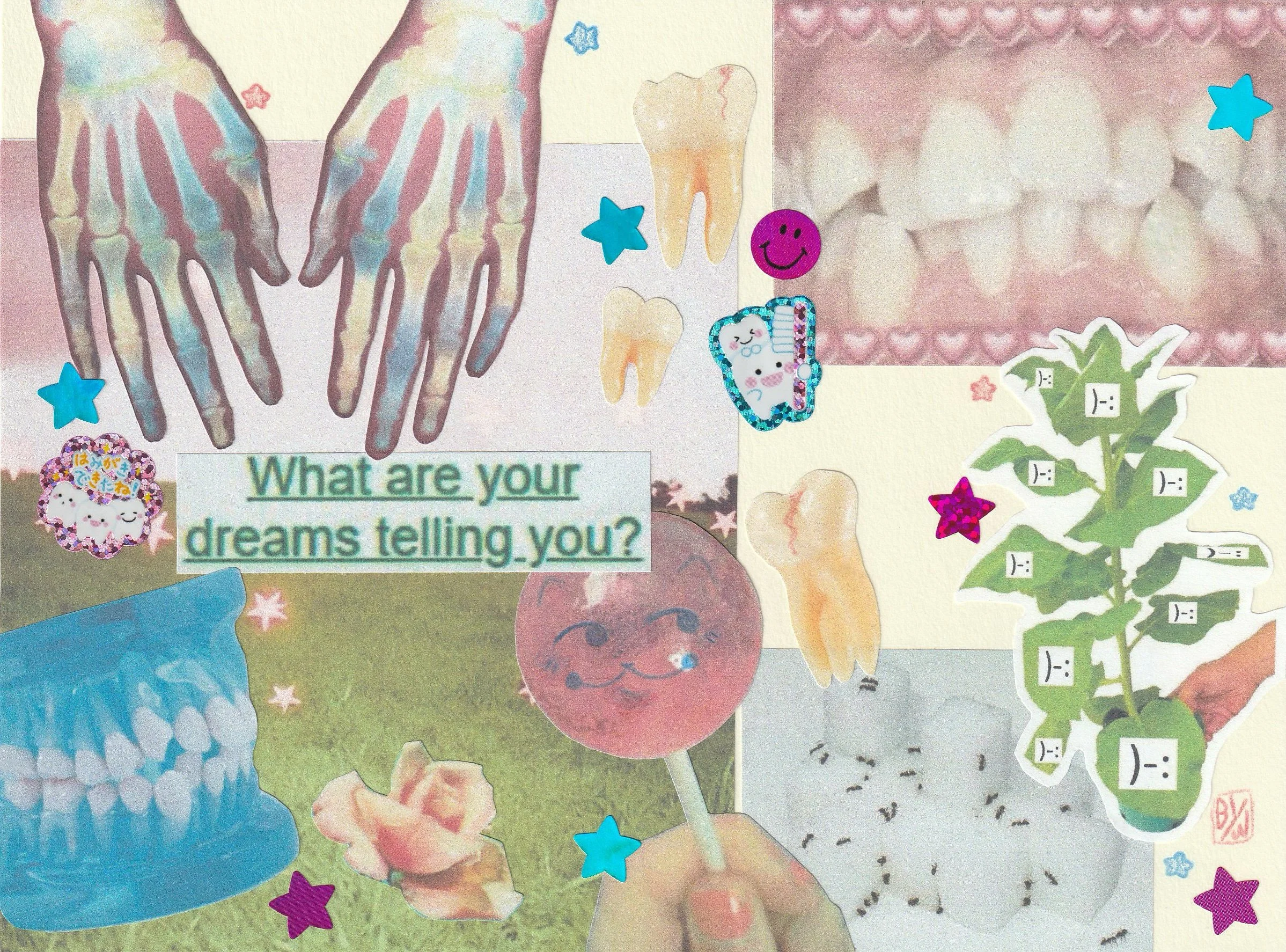 'toothache collage'