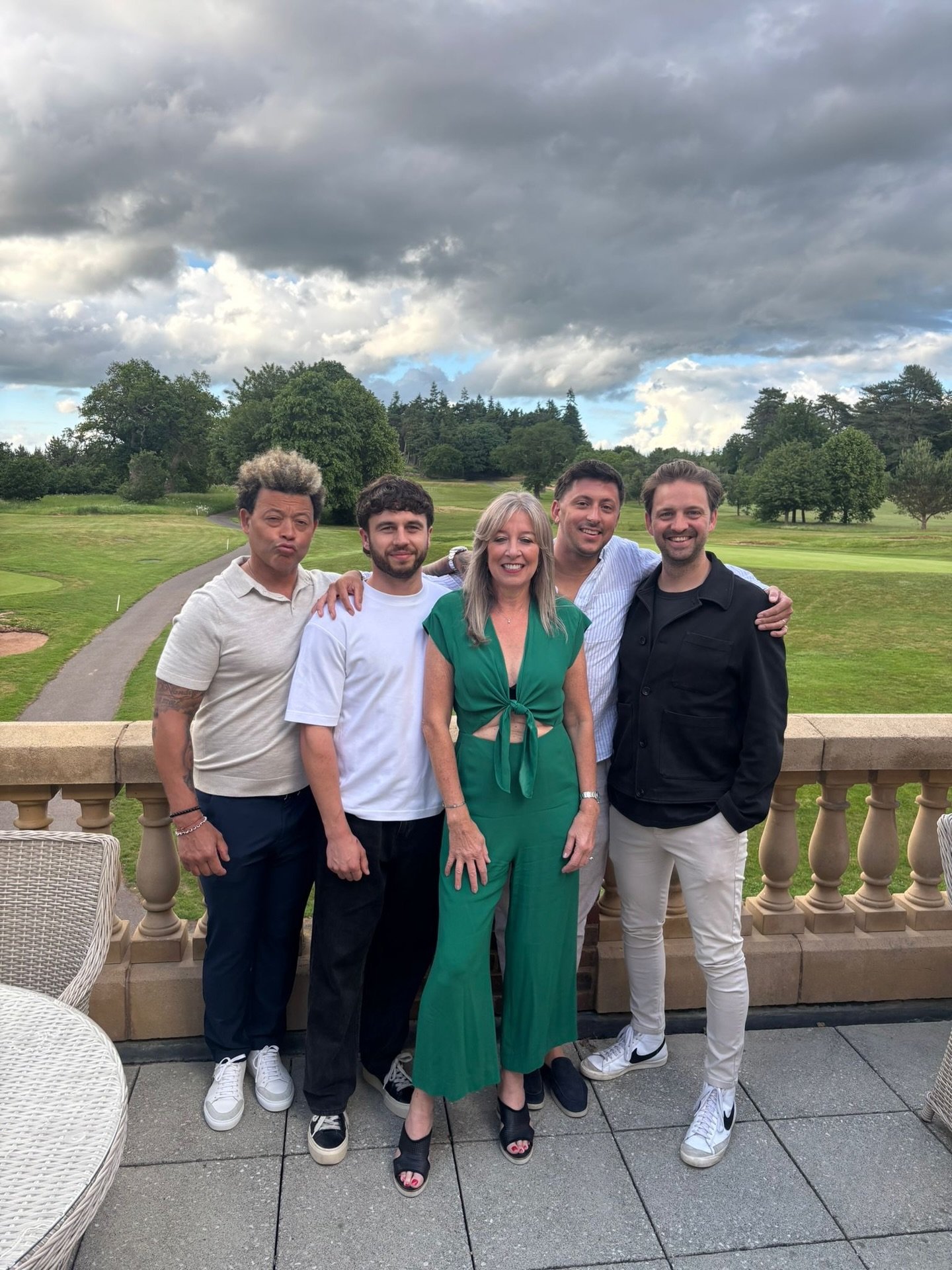 Team @richardwardhair (minus Joey @joeywheeler24) for @hbcharity xx