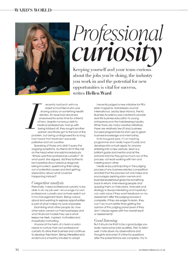 Professional Curiosity
- Nov/Dec 25