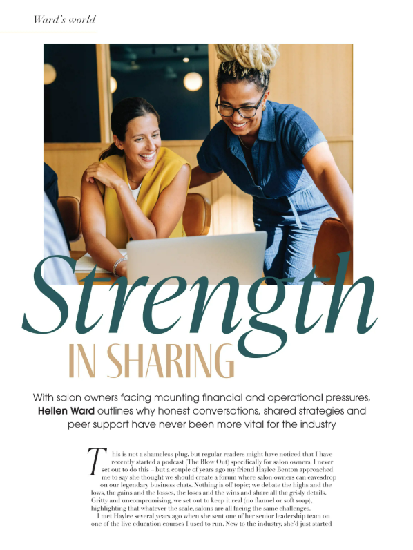 Strength in Sharing 
- April 25