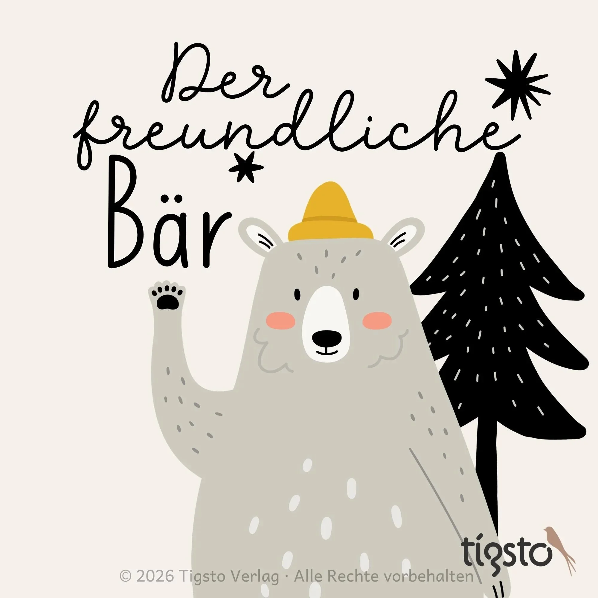 Kinderbuch Der freundliche Bär – Vorlesegeschichte über Freundlichkeit als PDF