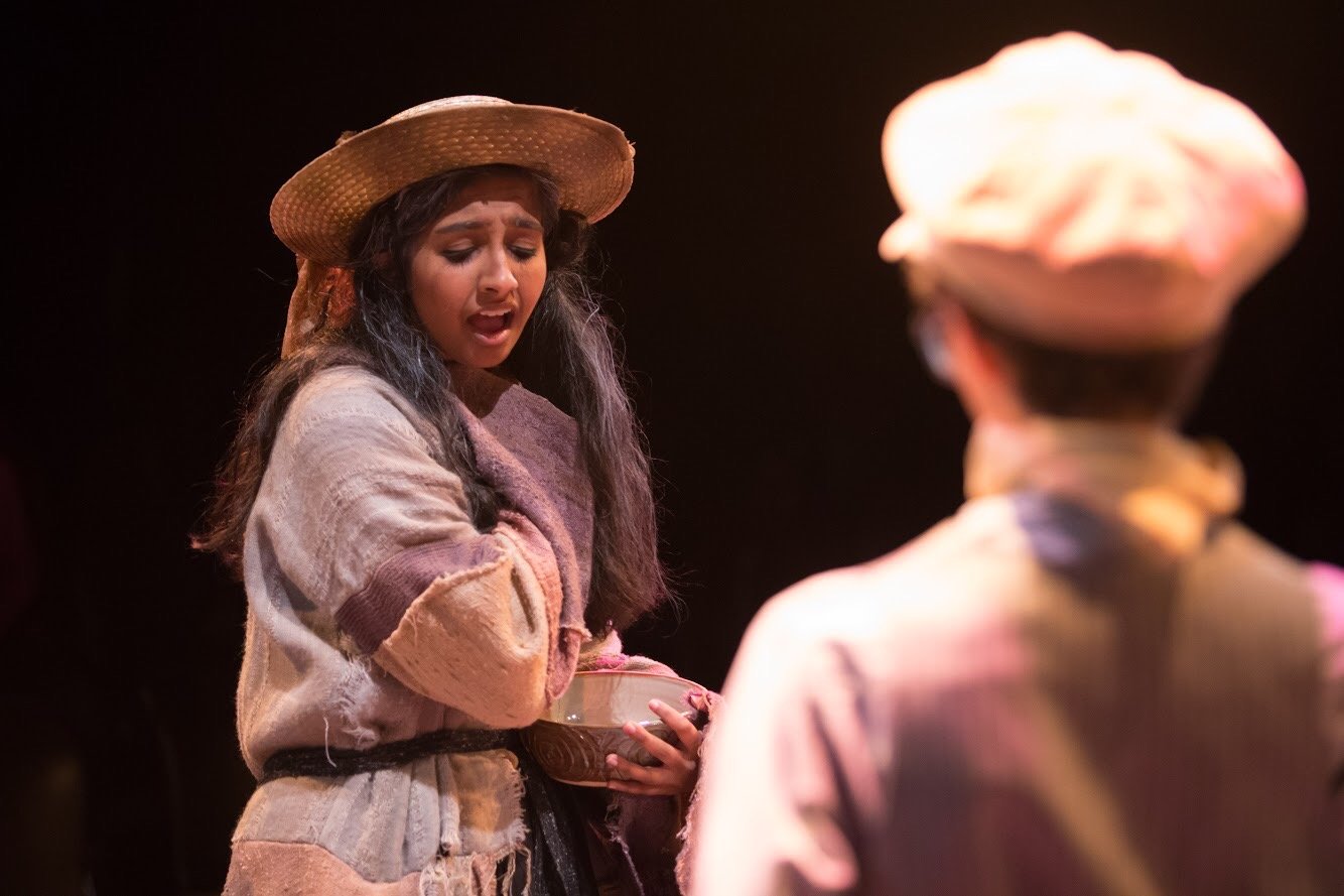 SUJAYA as THE BEGGAR WOMAN in SWEENEY TODD...FLEET STREET (OG PLAY)