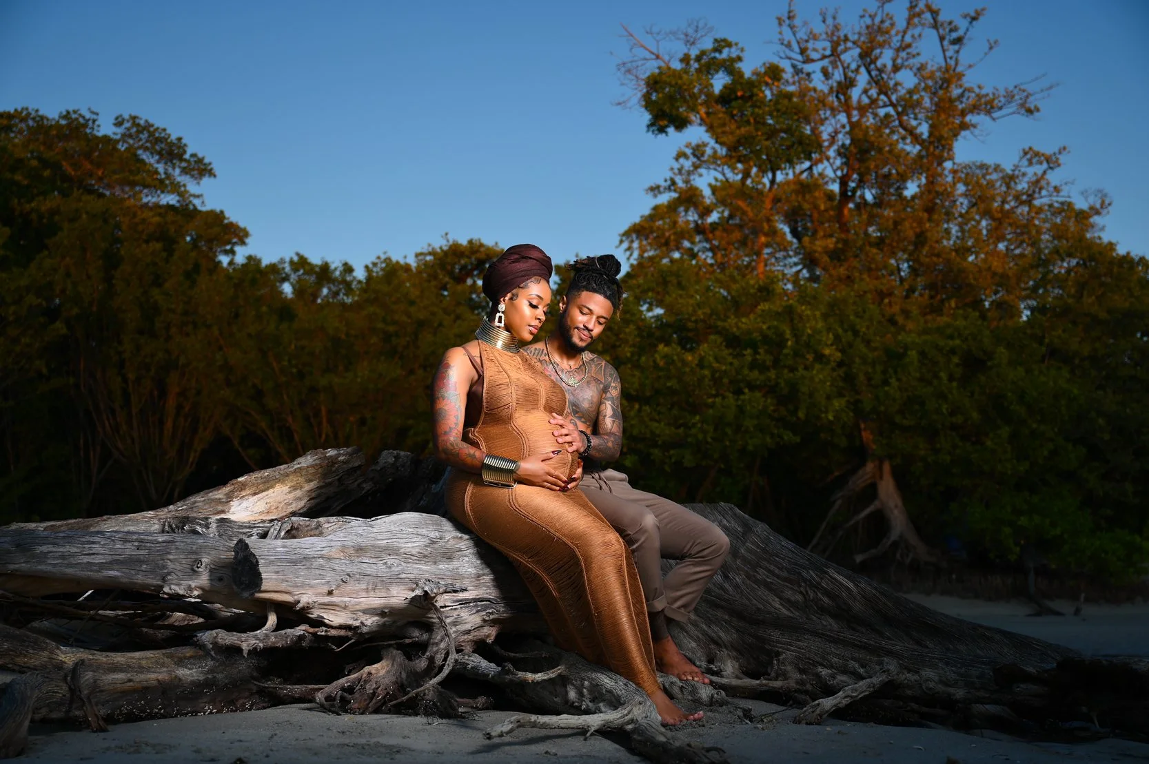 miami maternity photography at the beach