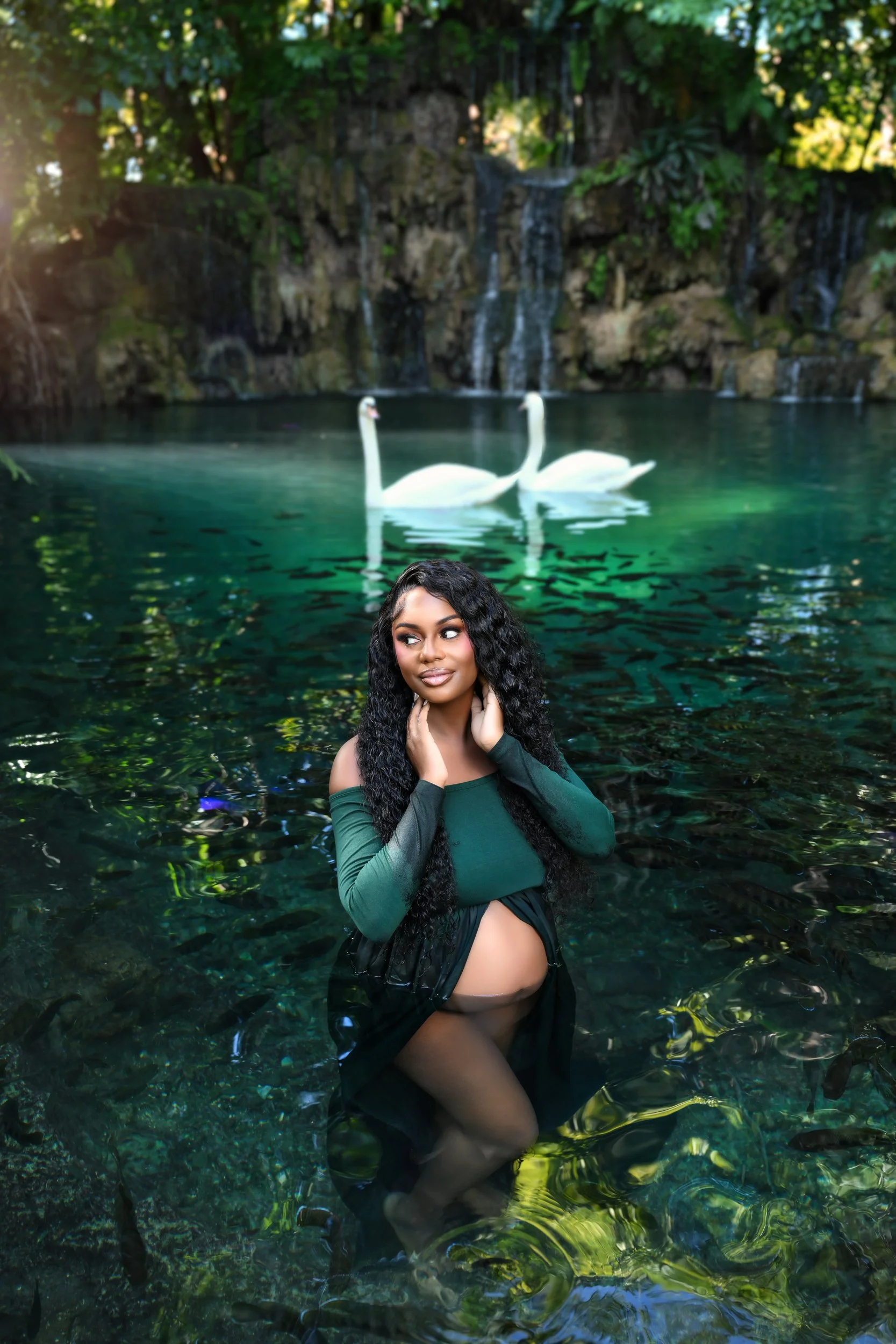 miami maternity photography at secret gardens miami