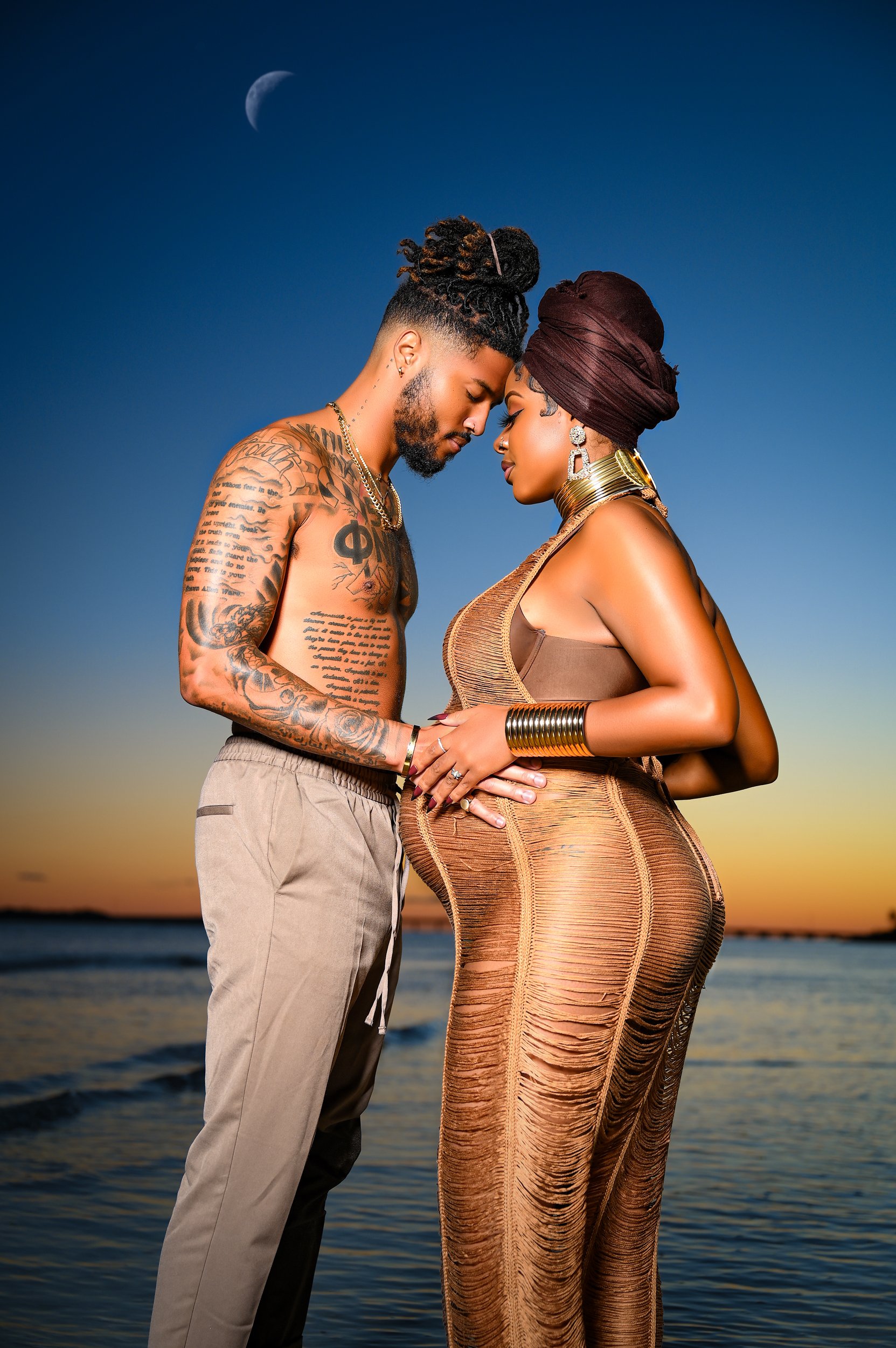 miami maternity photography at the beach