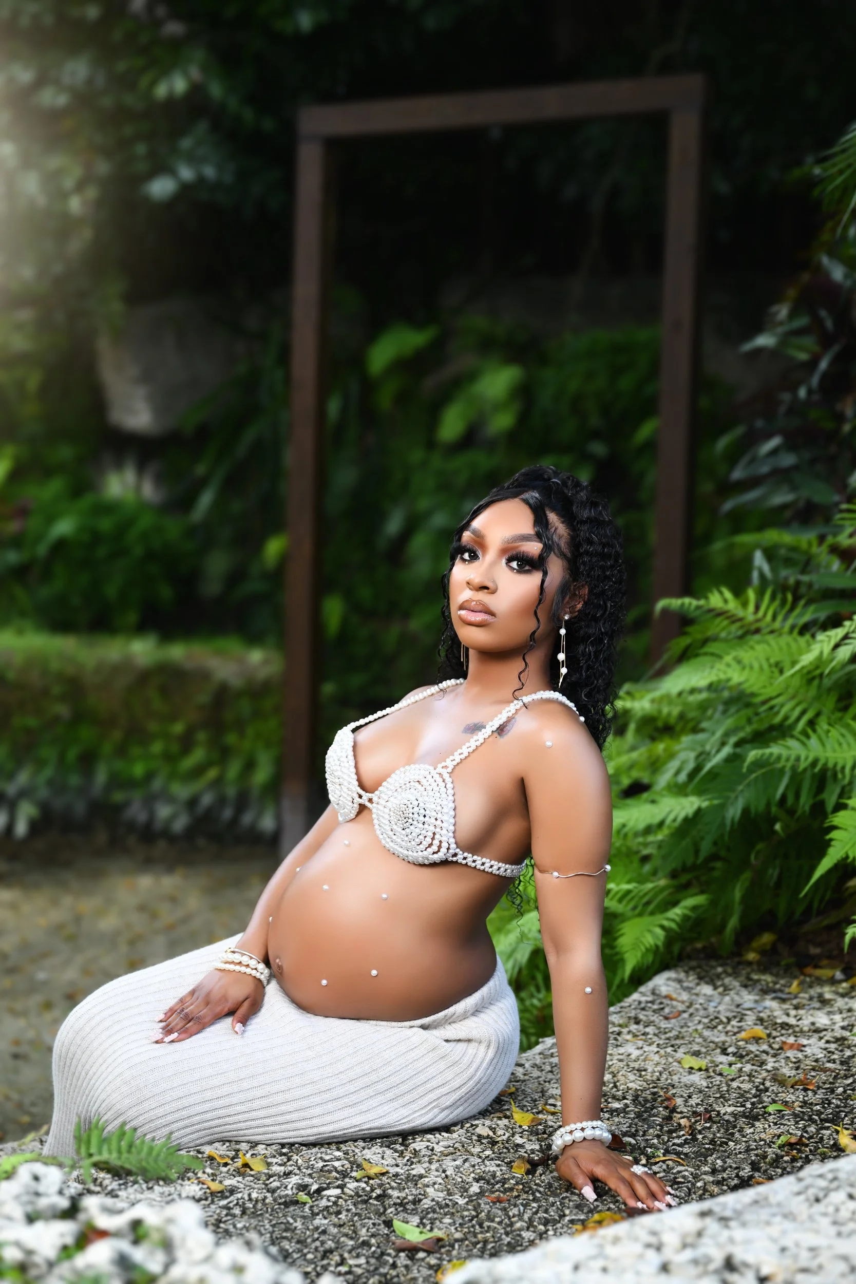 miami maternity photography at secret gardens miami