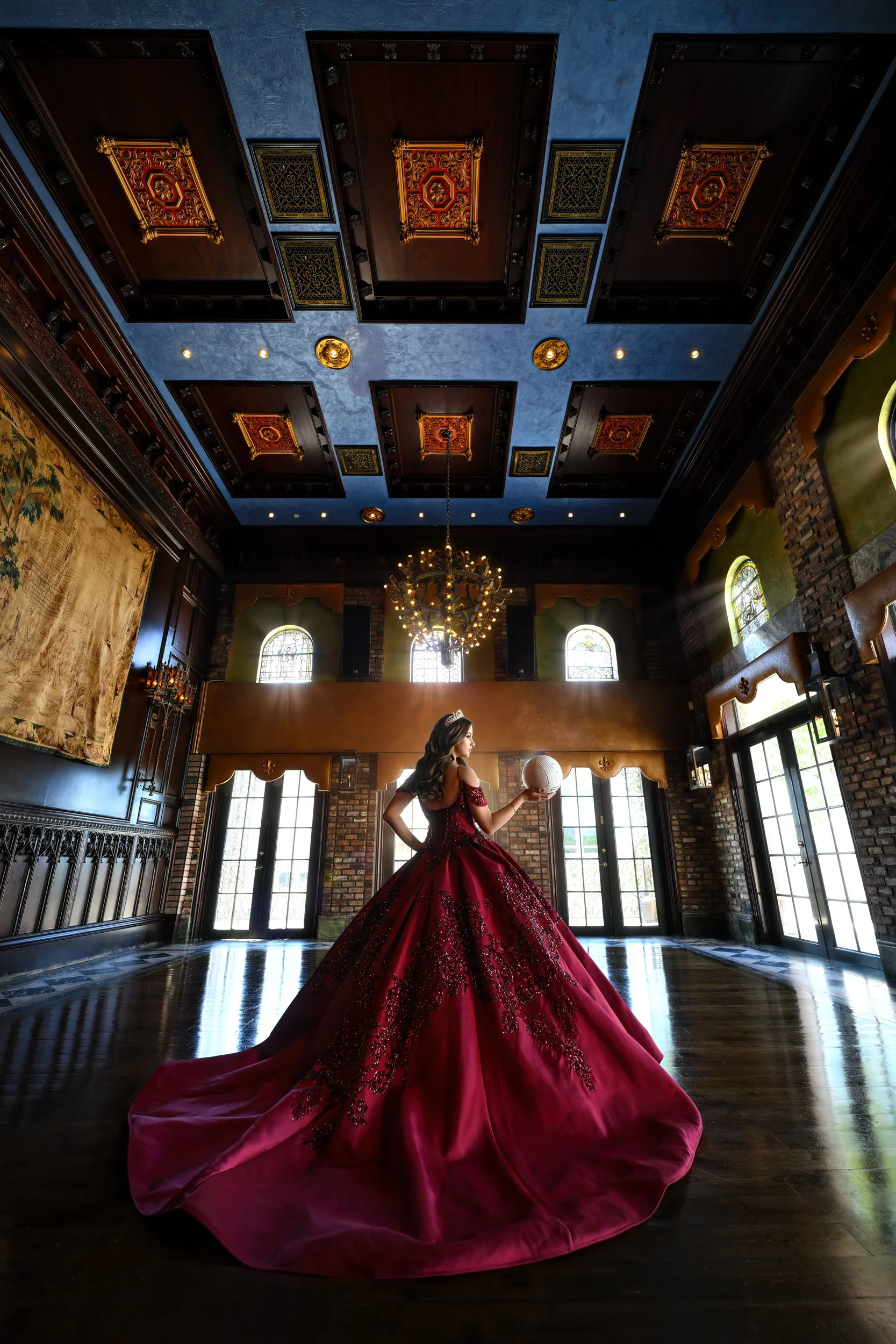 Miami Quinceañera photography the cruz building