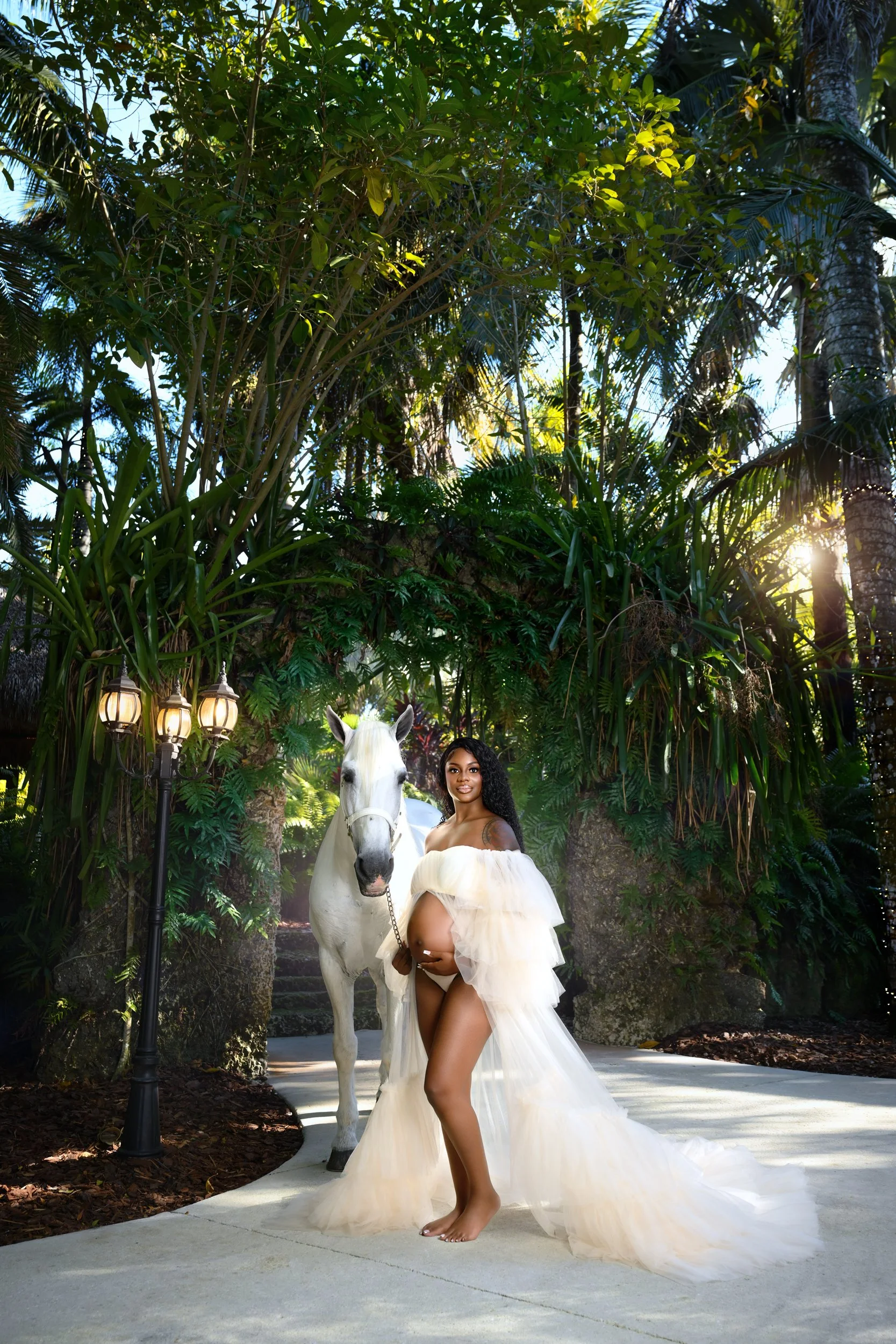 miami maternity photography at secret gardens miami